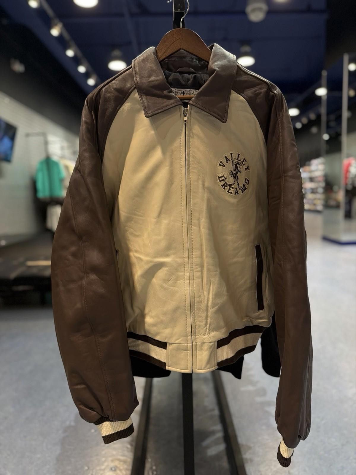 Other ValeLives Valley Leather Jacket Brown Rare Authentic XXL Size US XXL / EU 58 / 5 - 2 Thumbnail