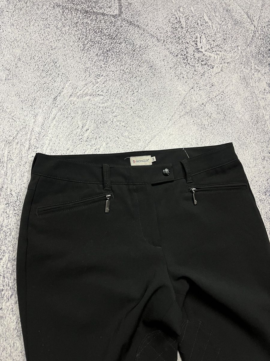 Moncler Moncler Women’s Pants Stretch Ski Stirrup Leggings Black Size 30" / US 8 / IT 44 - 6 Thumbnail