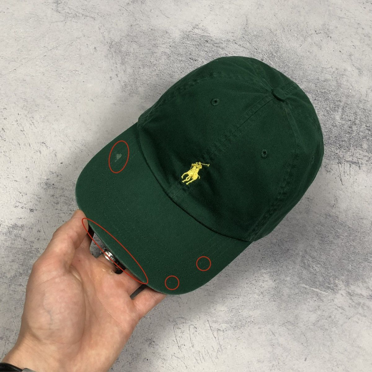 Polo Ralph Lauren Vintage Polo Ralph Lauren Yellow pony baseball cap 00’s Size ONE SIZE - 5 Thumbnail