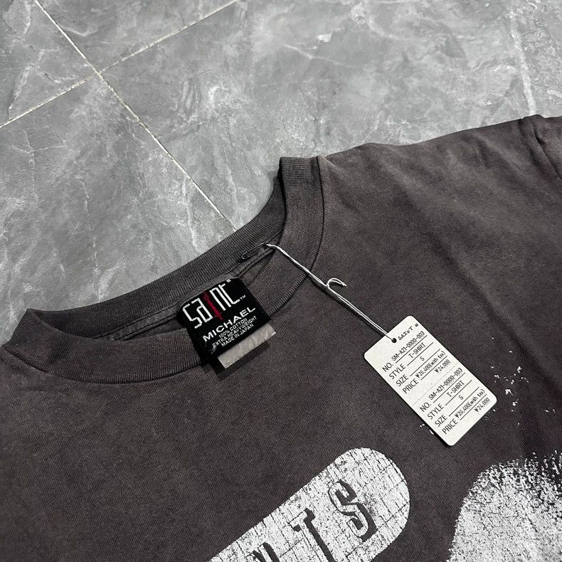 Saint Michael Saint Michael The Chosen One Lion & Sheep Washed Black Sho Size US S / EU 44-46 / 1 - 3 Thumbnail
