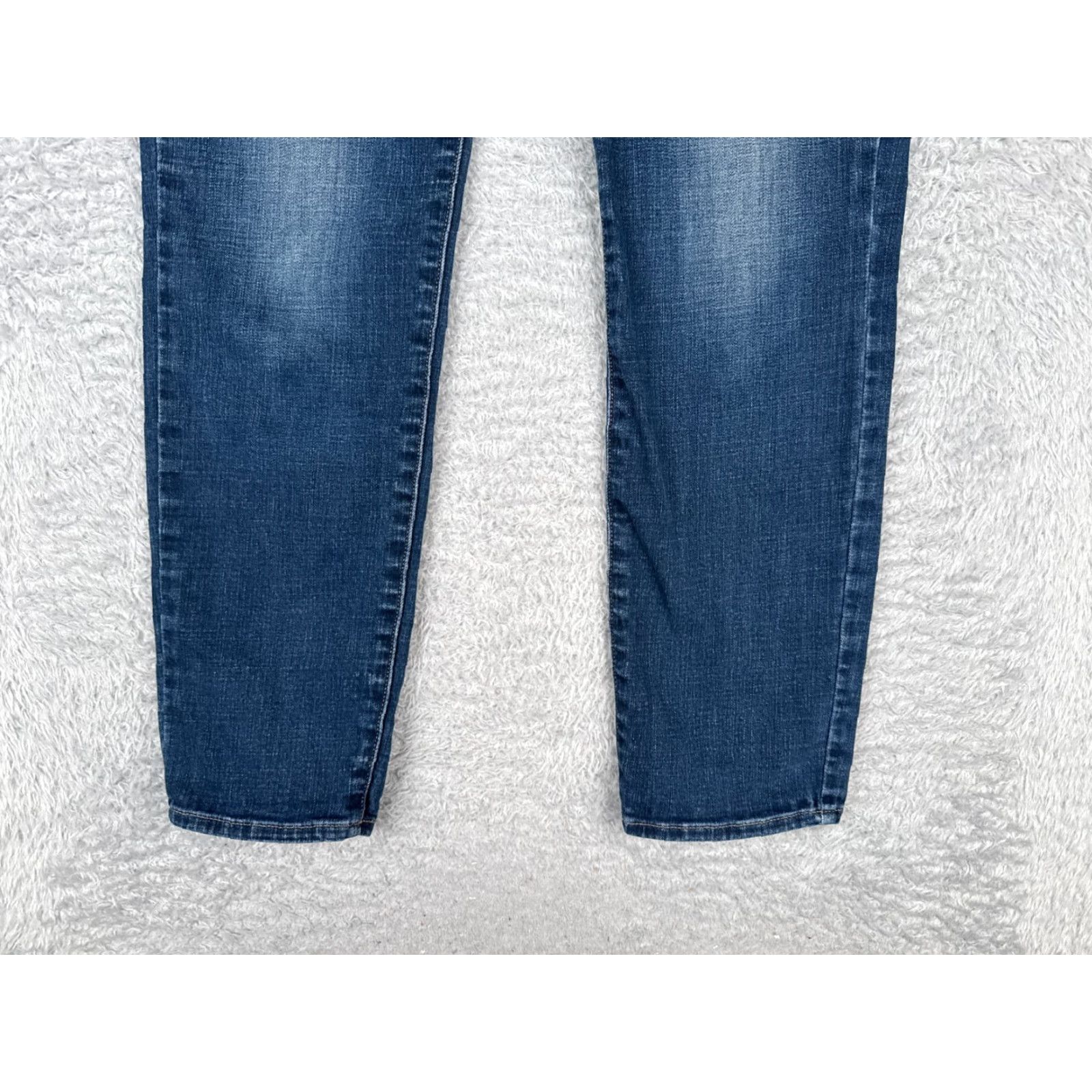 Lucky Brand VINTAGE Lucky Brand Jeans Women 8 Blue Denim Skinny Mid Rise 30x28 Cotton 5-Pocket USA Size 30" / US 8 / IT 44 - 2 Thumbnail