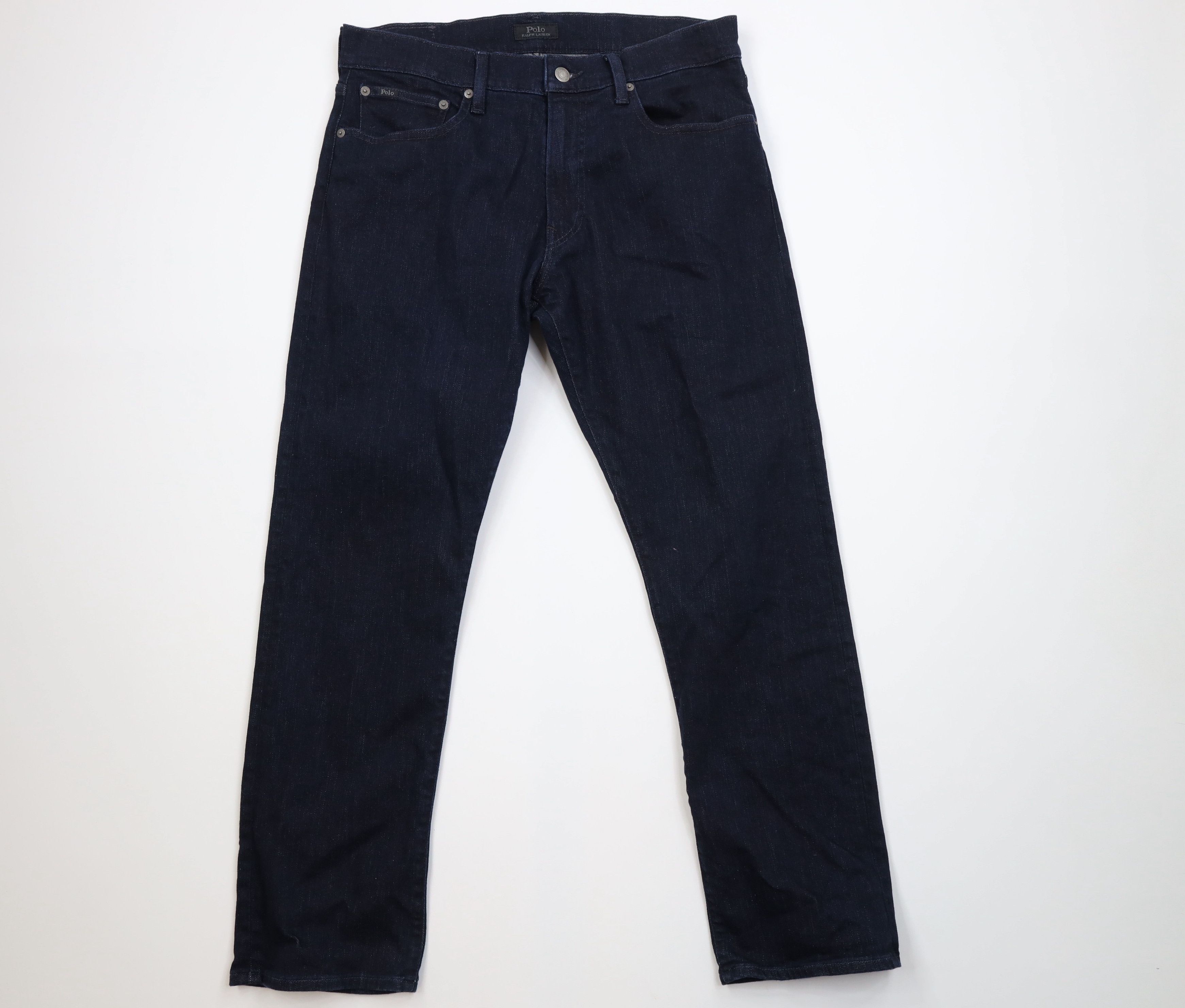Ralph Lauren Vintage Y2K Ralph Lauren Relaxed Straight Leg Jeans Indigo Size US 32 / EU 48 - 1 Thumbnail