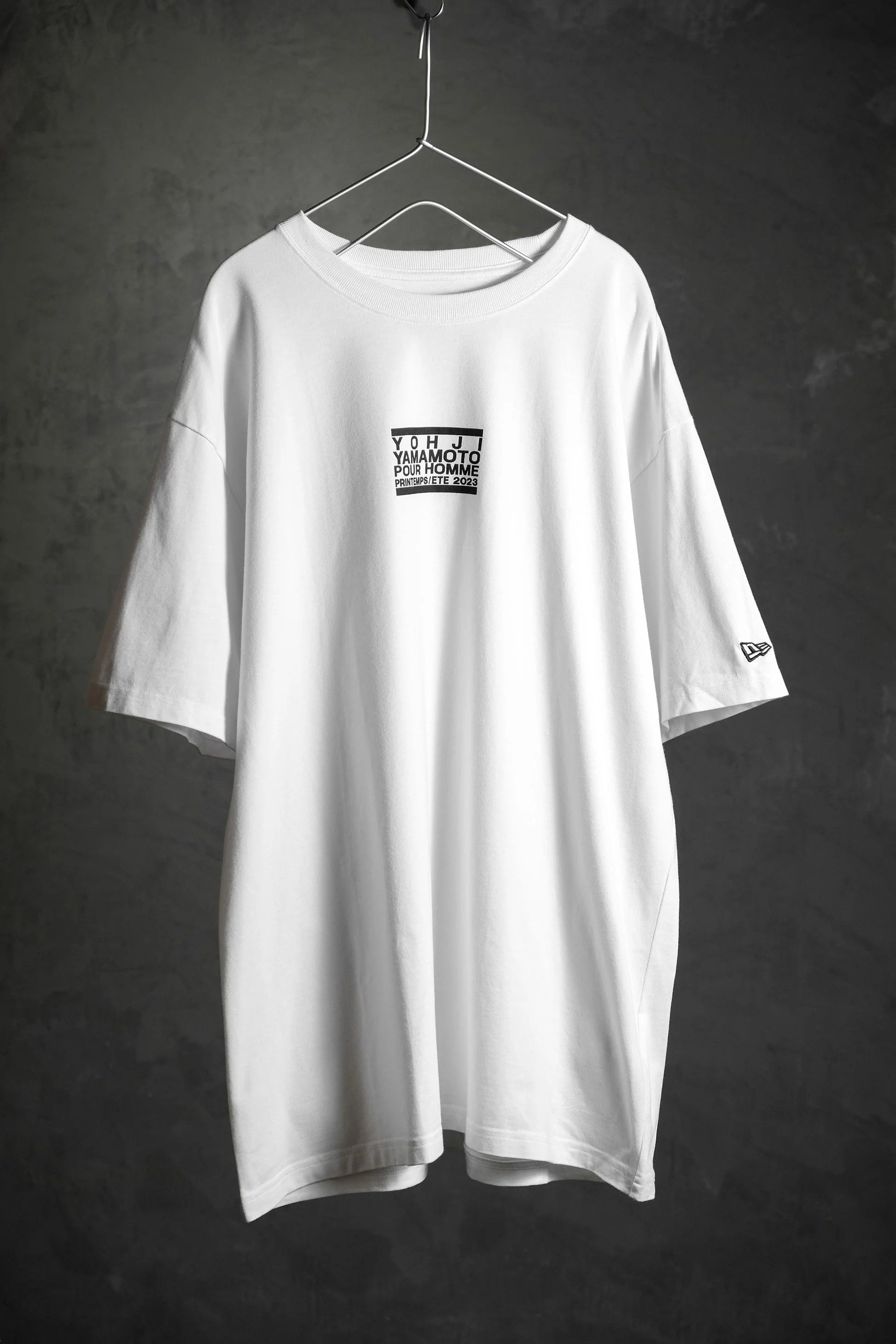 yohji yamamoto pour homme × NEW ERA Tシャツ yohji yamamoto - pour homme × NEW ERA TEE OVERSIZE PERFORM T