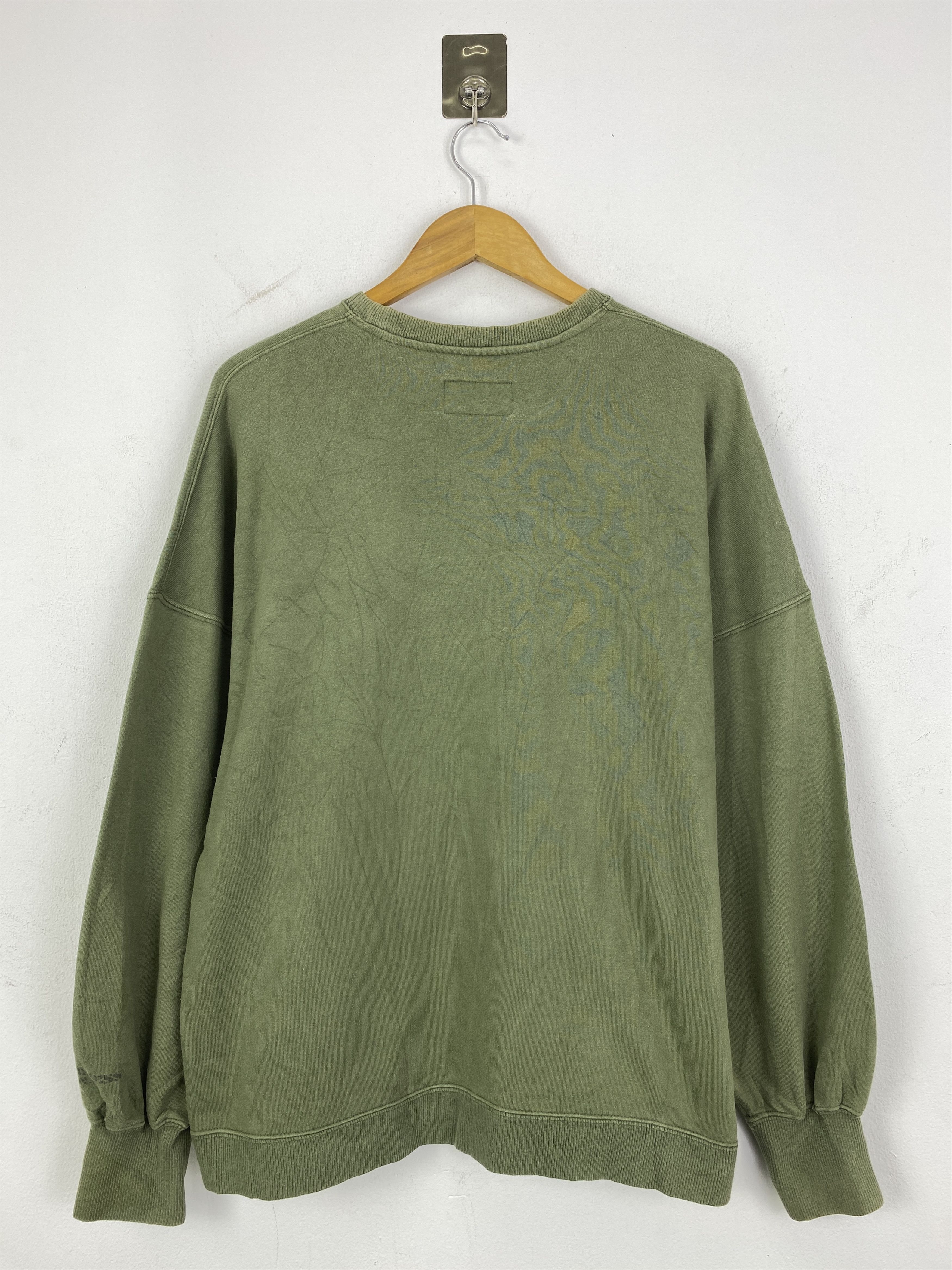 Vintage Vintage Votes Military Garment Pullover Sweatshirt SH0233 Size US XL / EU 56 / 4 - 3 Thumbnail