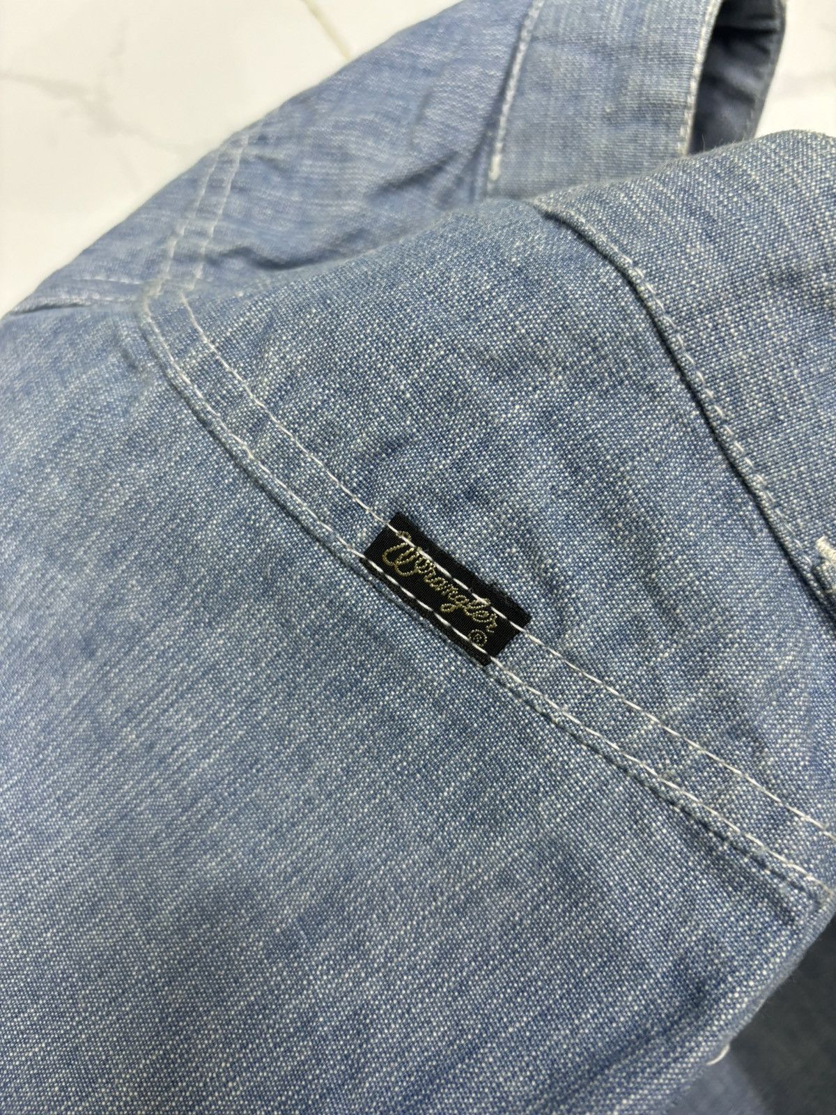 If Six Was Nine SUPER FLARE JEANS WRANGLER FLARED DENIM JEANS Size 22" - 10 Thumbnail