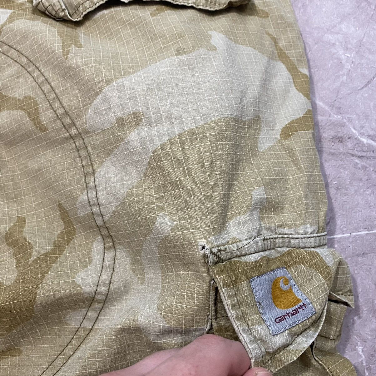 Carhartt RARE ! CARHARTT MILITARY CARGO PANTS PATCH LOGO 90s Size US 34 / EU 50 - 6 Thumbnail