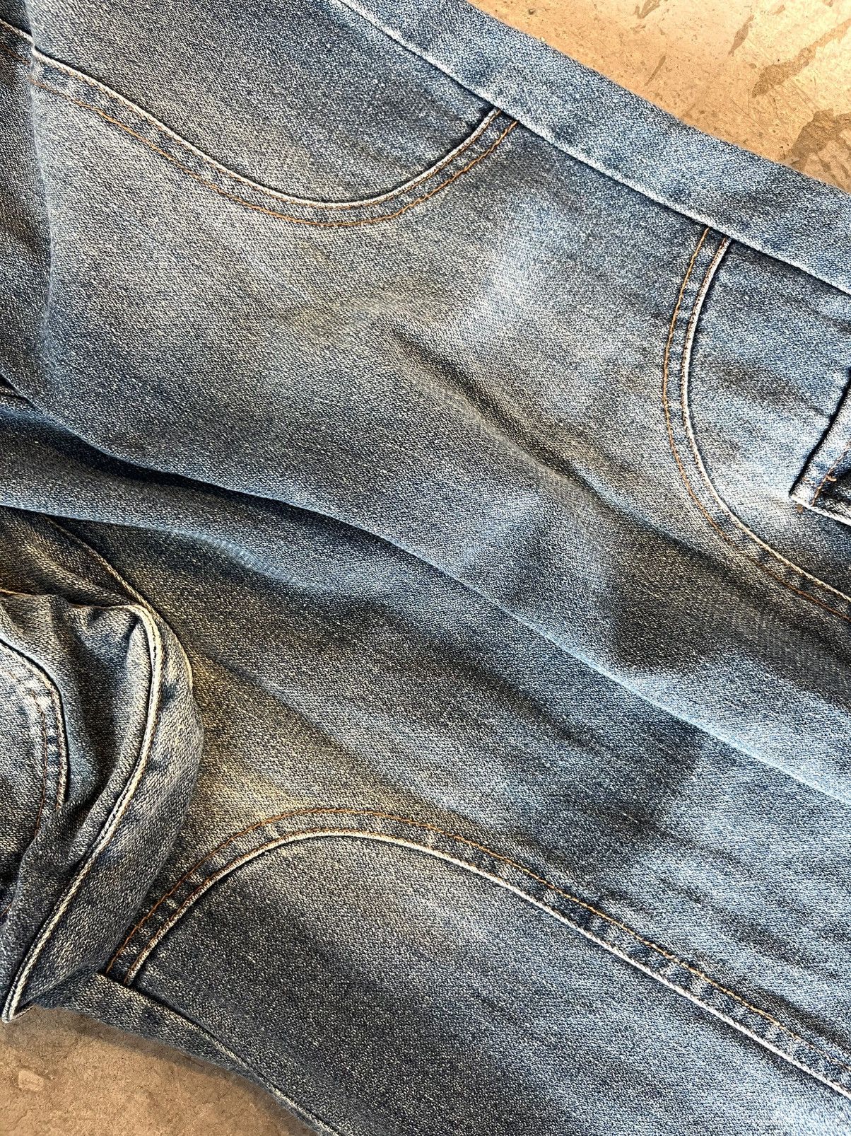 Japanese Brand LAV cargo flared leg jeans with style LGB,if six was nine Size US 32 / EU 48 - 4 Thumbnail