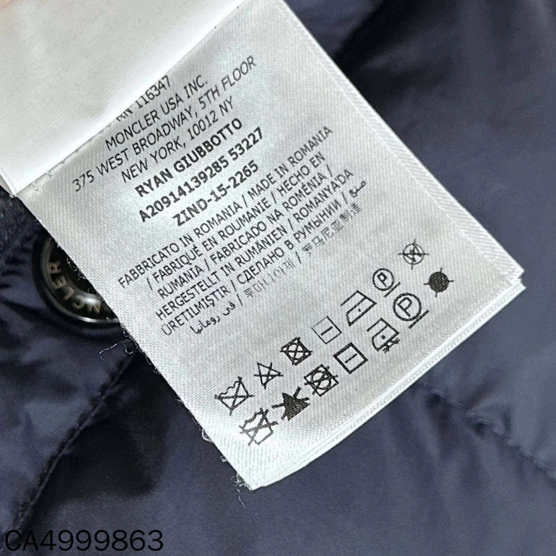 Moncler Moncler Wool Blend Panel Hooded Puffer Coat 98 New Size 1 Size S / US 4 / IT 40 - 4 Thumbnail