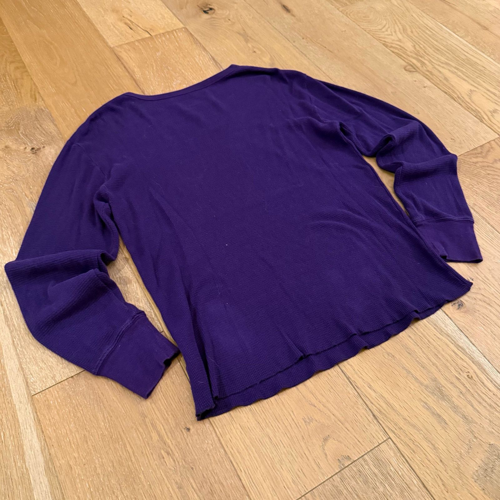 Mickey Mouse Y2K Mickey Mouse Long Sleeve Knit Shirt– Purple – Full Print Size US S / EU 44-46 / 1 - 5 Thumbnail