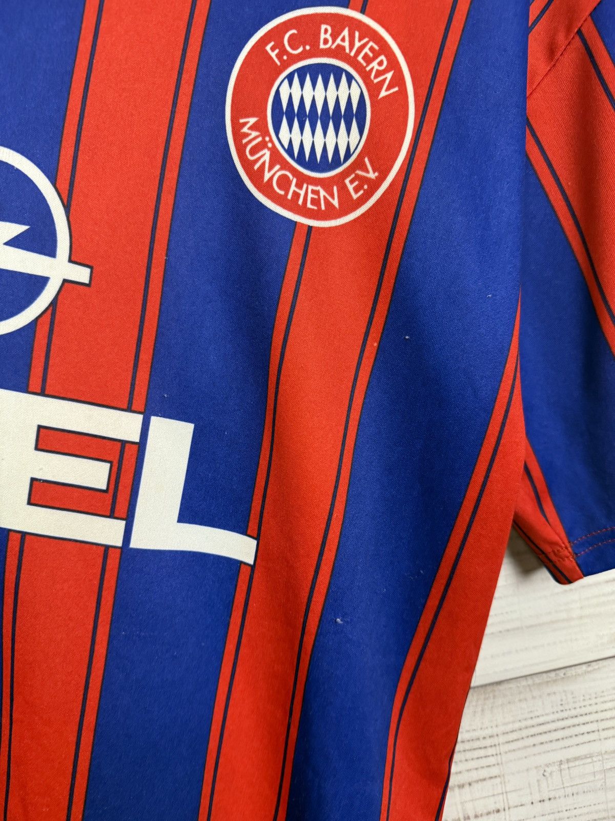 Other Vintage F.C Beyern Opel Jersey 7 SCHOLL Size US L / EU 52-54 / 3 - 8 Thumbnail