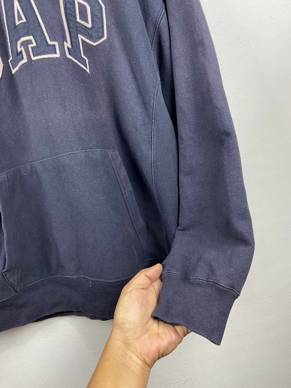 Gap × Vintage Vintage 90s GAP Sweater Oversized Size US M / EU 48-50 / 2 - 6 Thumbnail