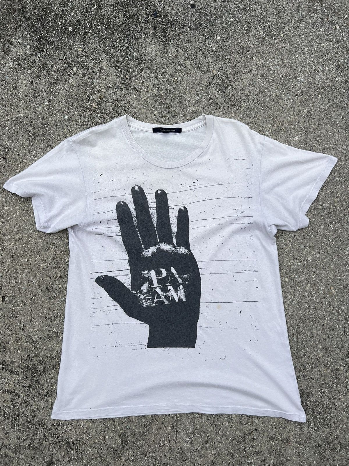Marc Jacobs Vintage Marc Jacobs Made in Usa PAAM t shirt Size US M / EU 48-50 / 2 - 1 Thumbnail