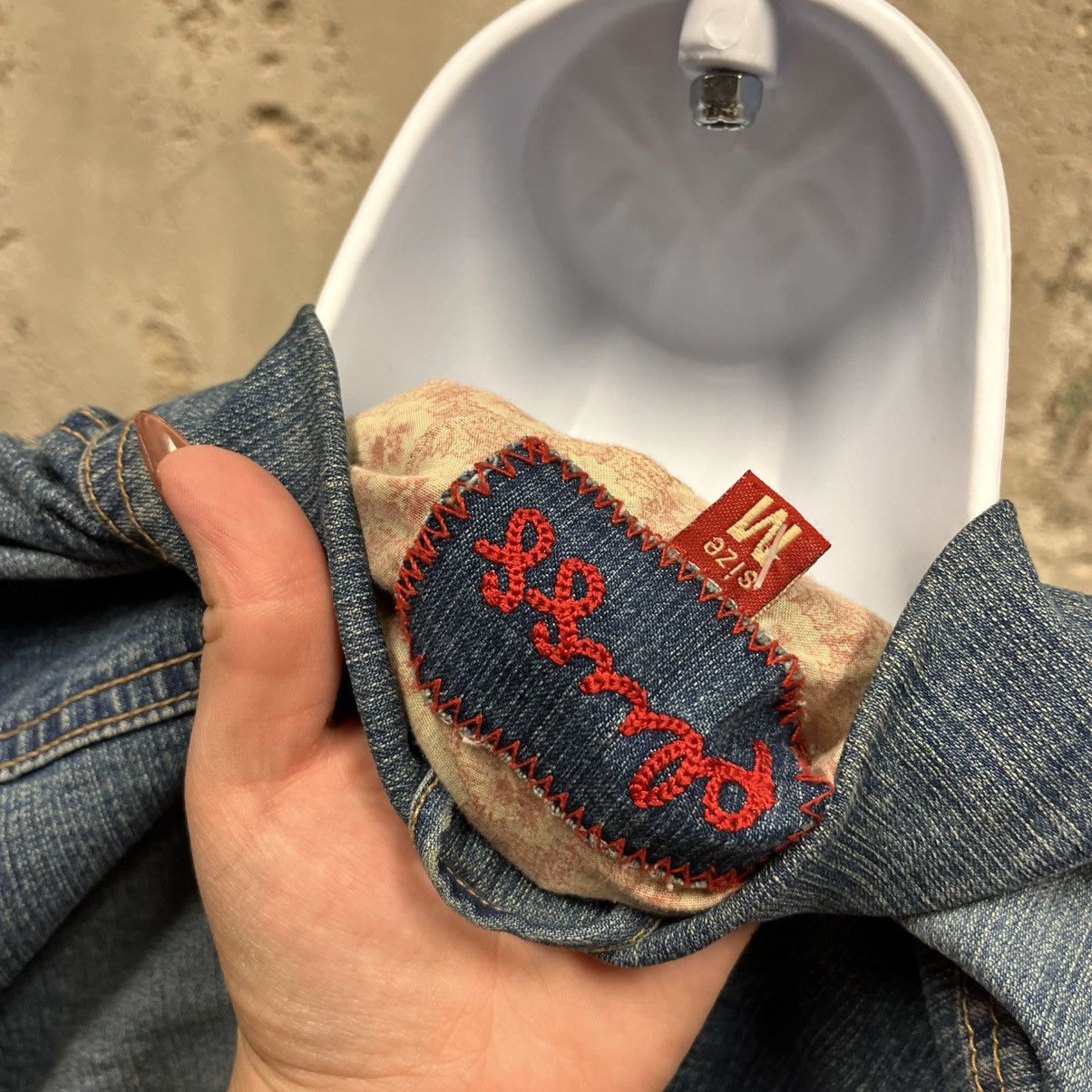Vintage Plugg Y2K Vintage Button Down Lightweight Denim Jacket Girly Size M / US 6-8 / IT 42-44 - 5 Thumbnail