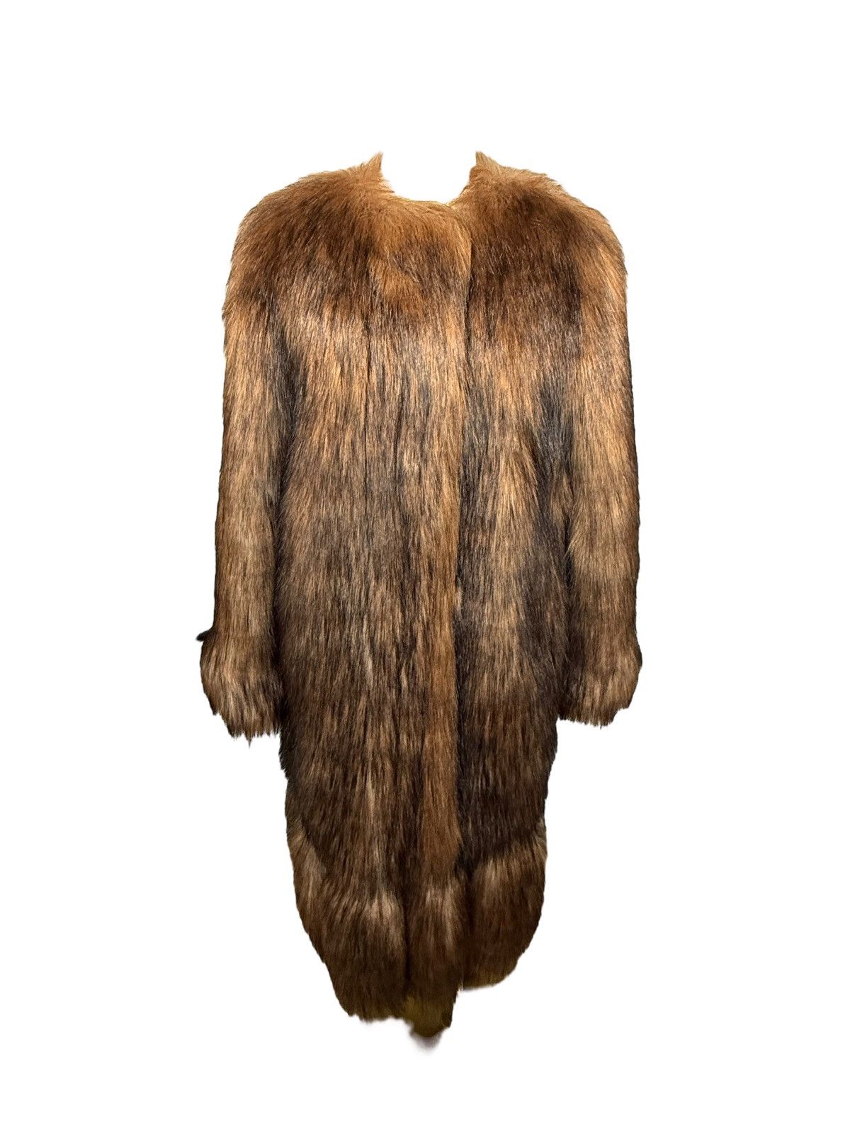 Burberry Burberry A/W 21 Faux Fur Long Coat Size M / US 6-8 / IT 42-44 - 1 Thumbnail