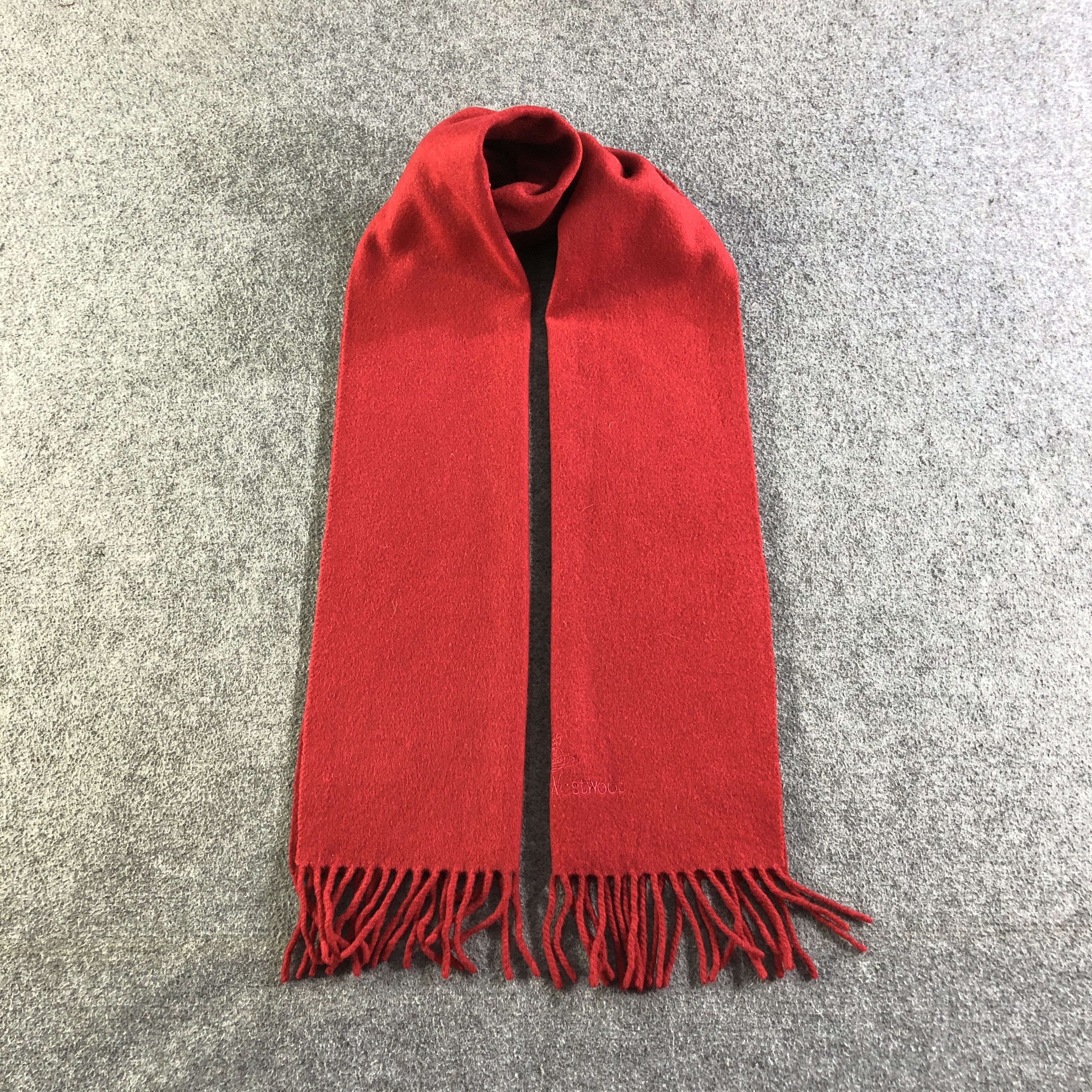 Vivienne Westwood Vivienne Westwood Wool Scarf Muffler Neckwear V2663 Size ONE SIZE - 1 Thumbnail