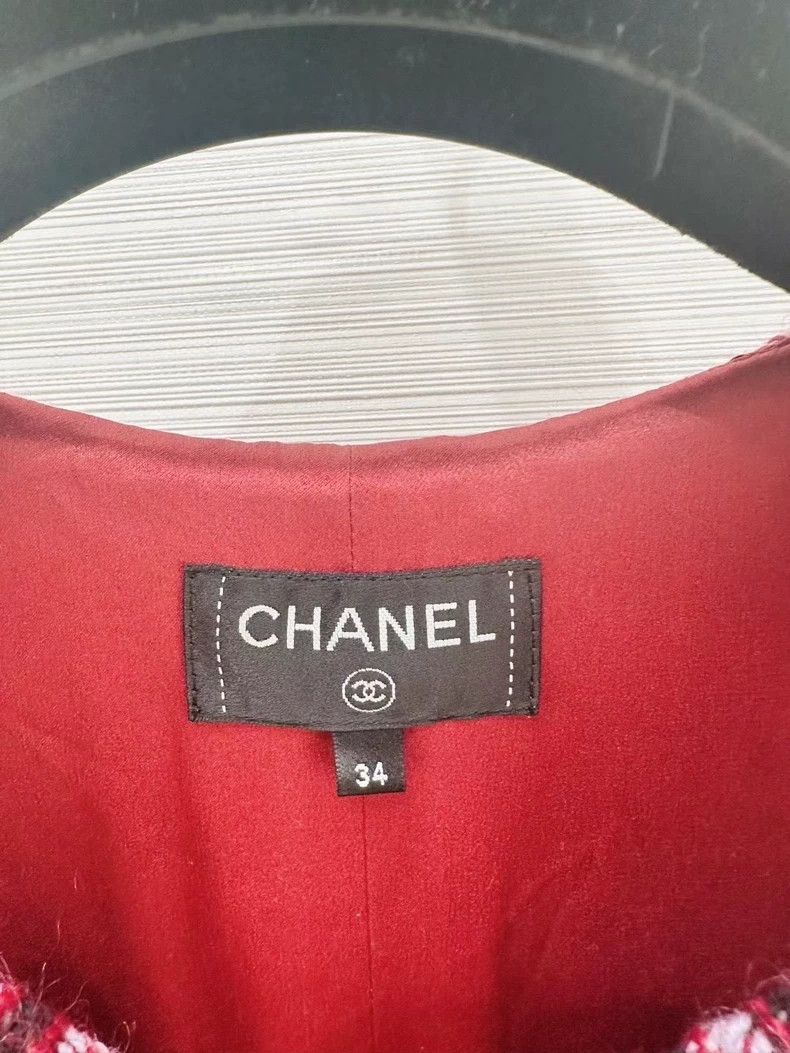 Chanel Chanel Tweed woven sleeveless jumpsuits Size 42" / US 20 - 2 Thumbnail