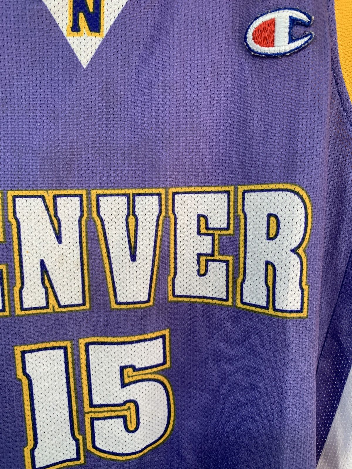 Champion × NBA × Vintage Denver Nuggets Basketball Jersey Vintage NBA ANTHONY #15 Size US S / EU 44-46 / 1 - 10 Thumbnail