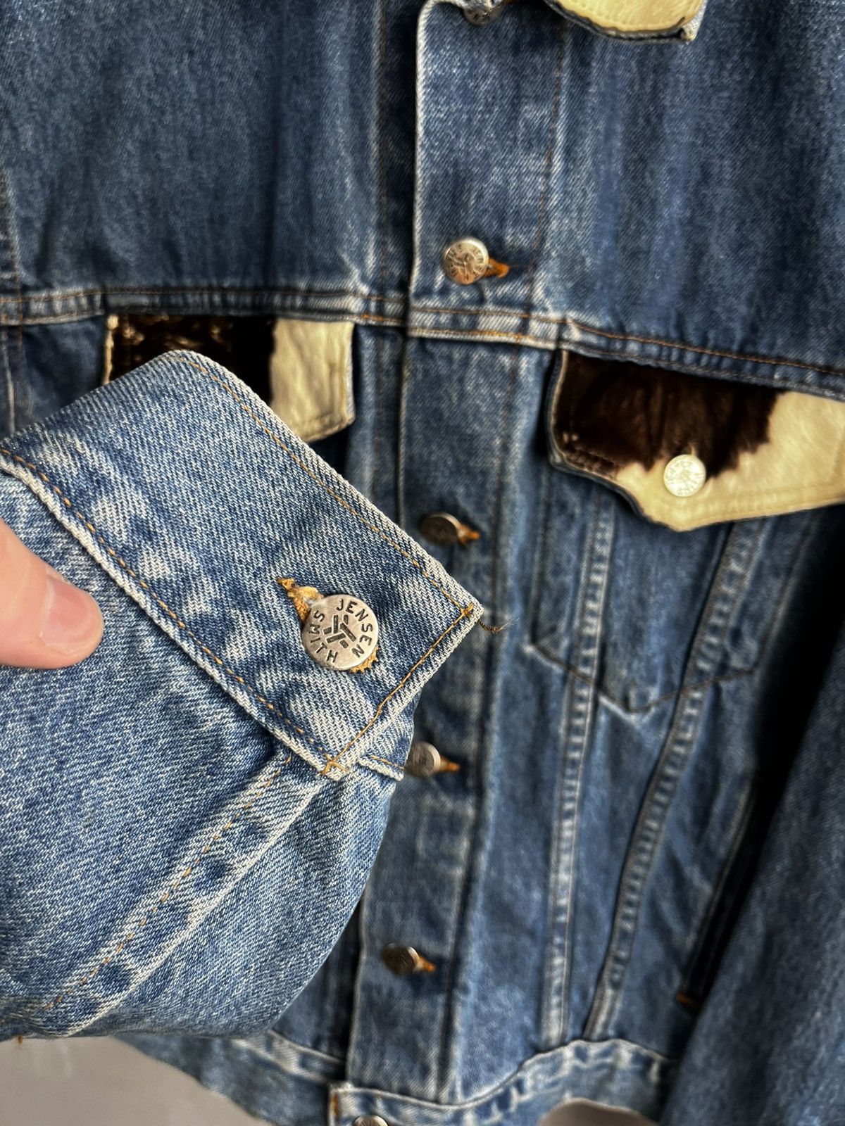 Vintage jensen smith cowboy 🤠 denim jacket vintage 90s made USA Size US M / EU 48-50 / 2 - 12 Thumbnail