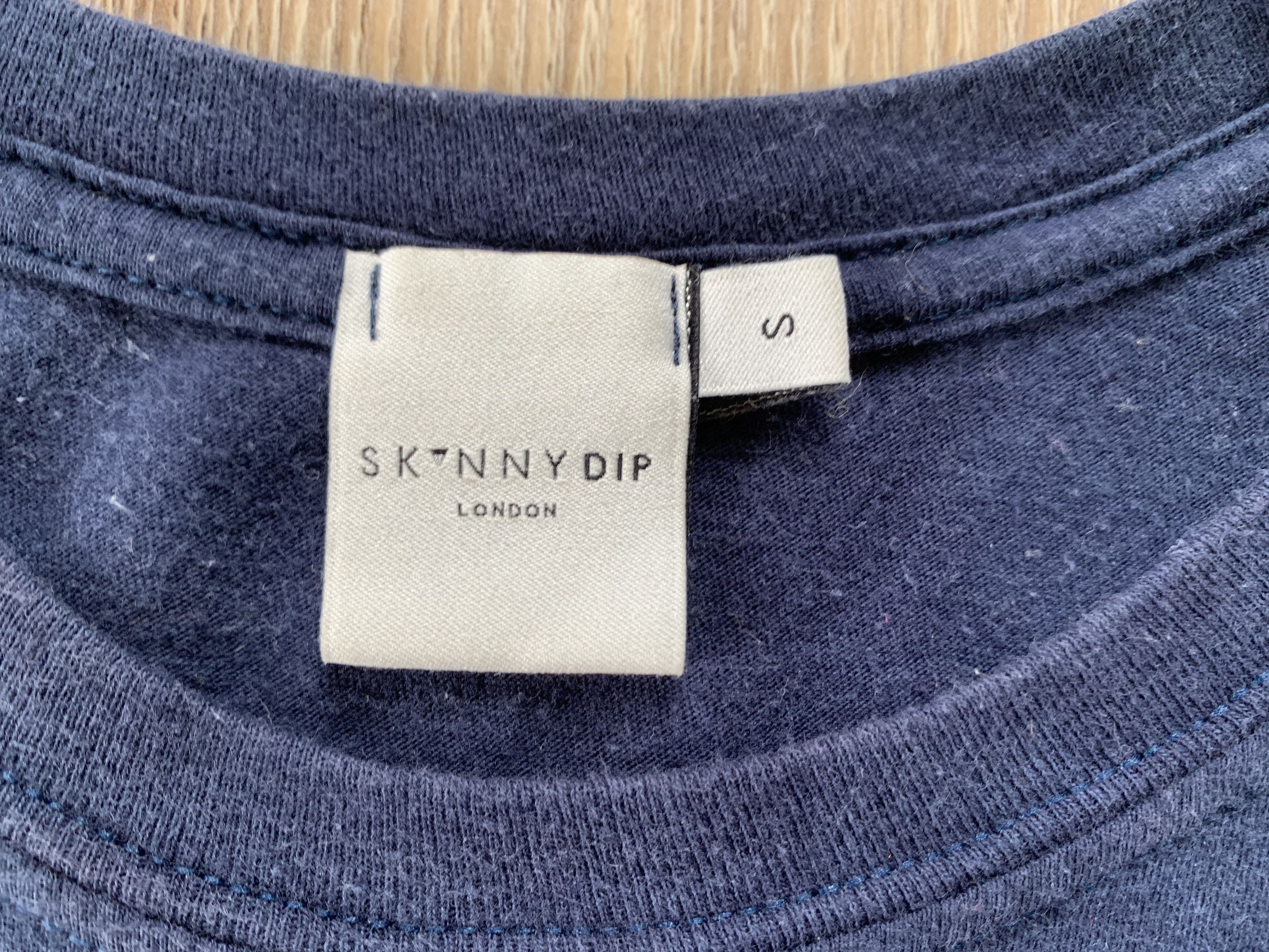 Other SkinnyDip Vintage Blue Printed T-Shirt Size US S / EU 44-46 / 1 - 6 Thumbnail