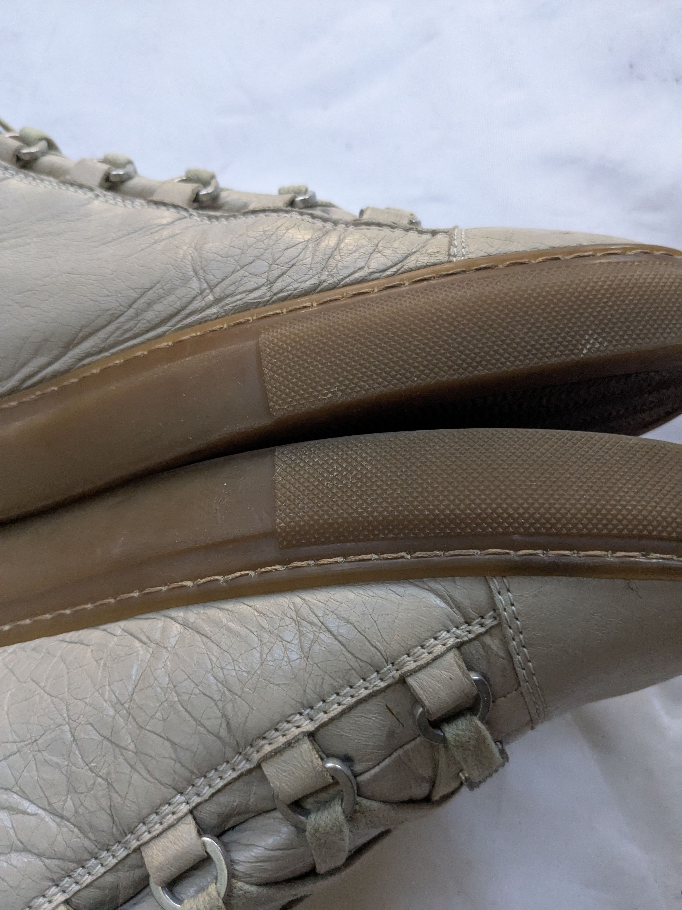 Balenciaga Balenciaga Arena Brown 13 Leather High Tops Size US 13 / EU 46 - 11 Thumbnail