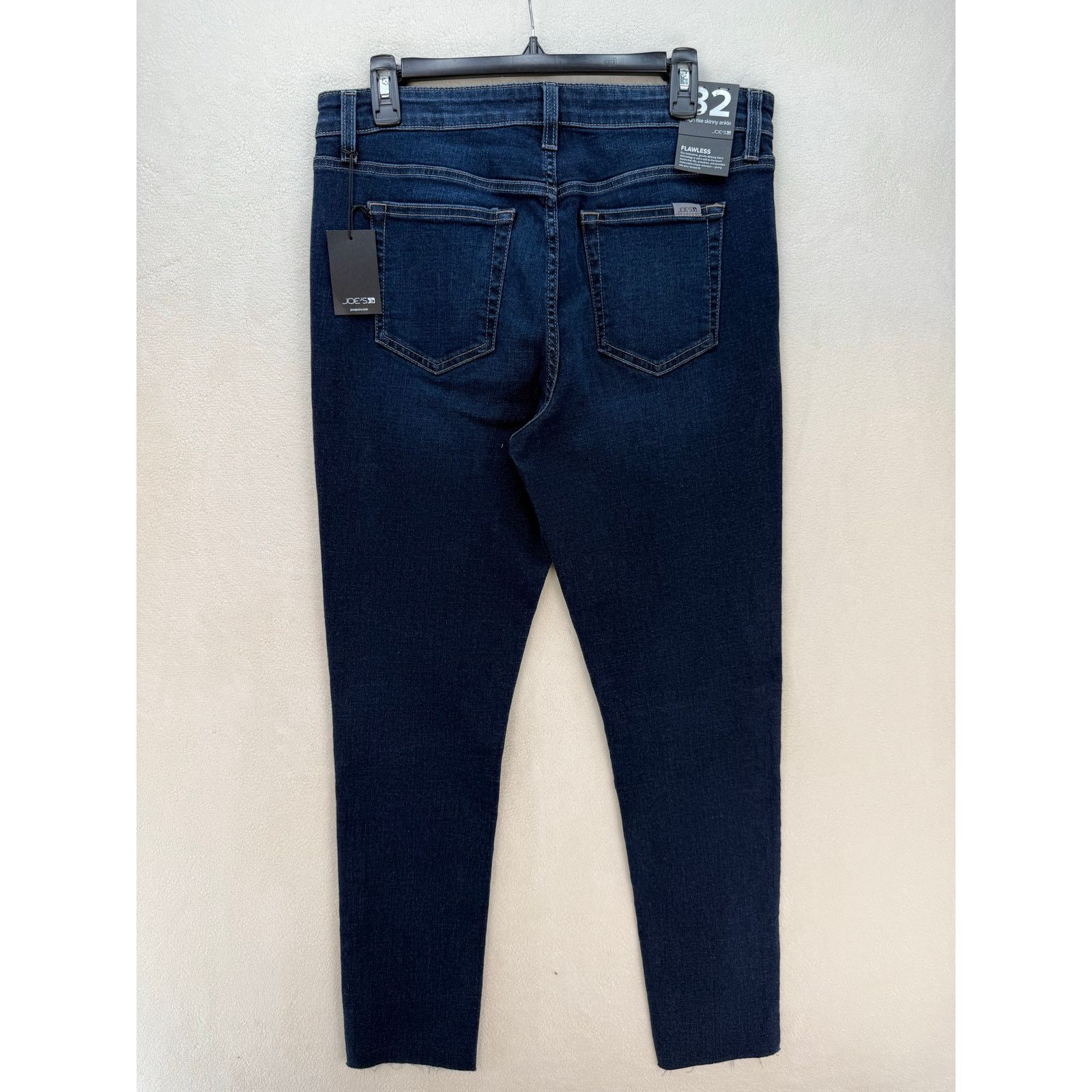 Joe's JOE'S HIGH RISE SKINNY ANKLE WOMEN'S 32 DARK WASH DENIM JE Size 32" / US 10 / IT 46 - 7 Thumbnail