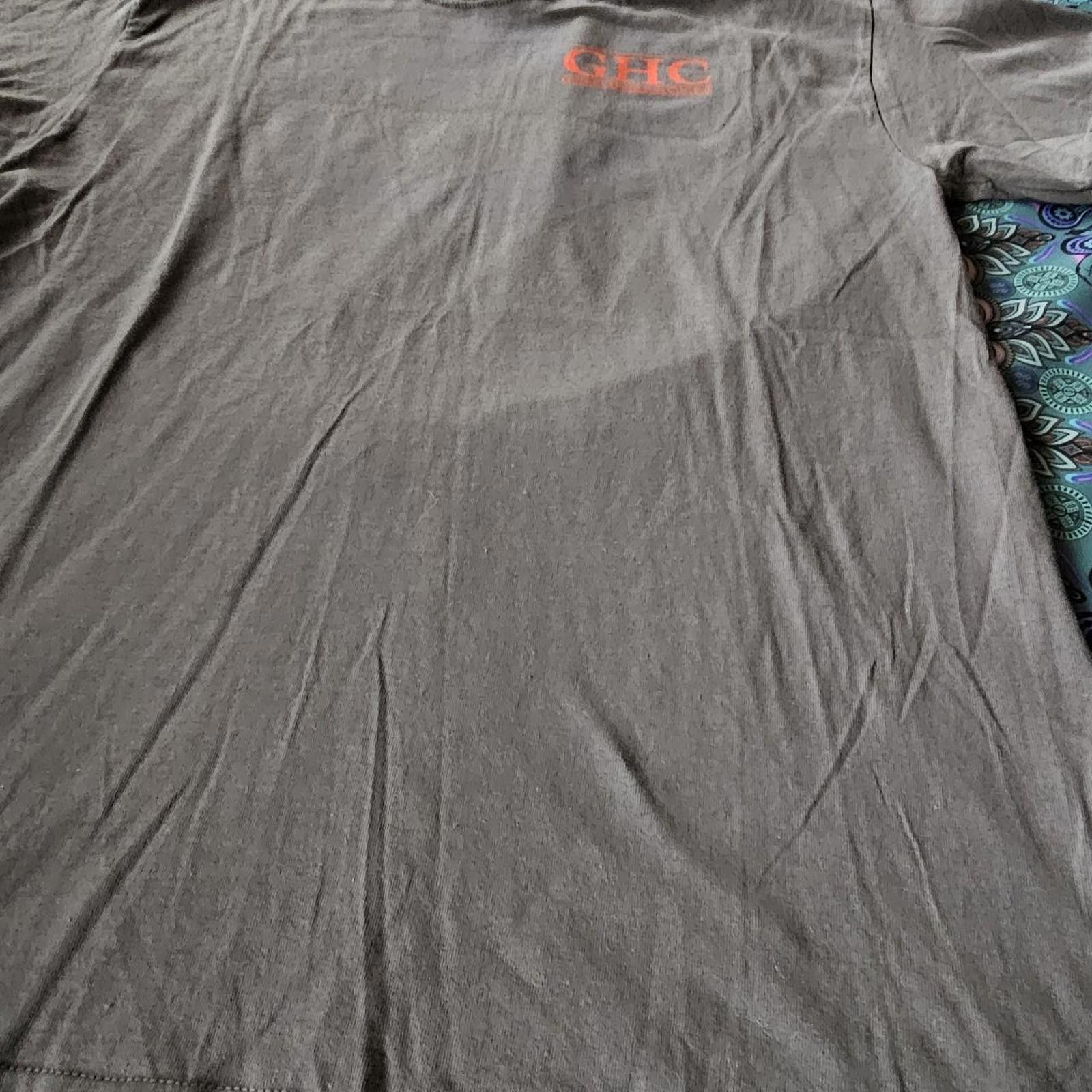 Gildan Georgia Highland College Grey and Red T-shirt Size US L / EU 52-54 / 3 - 2 Thumbnail