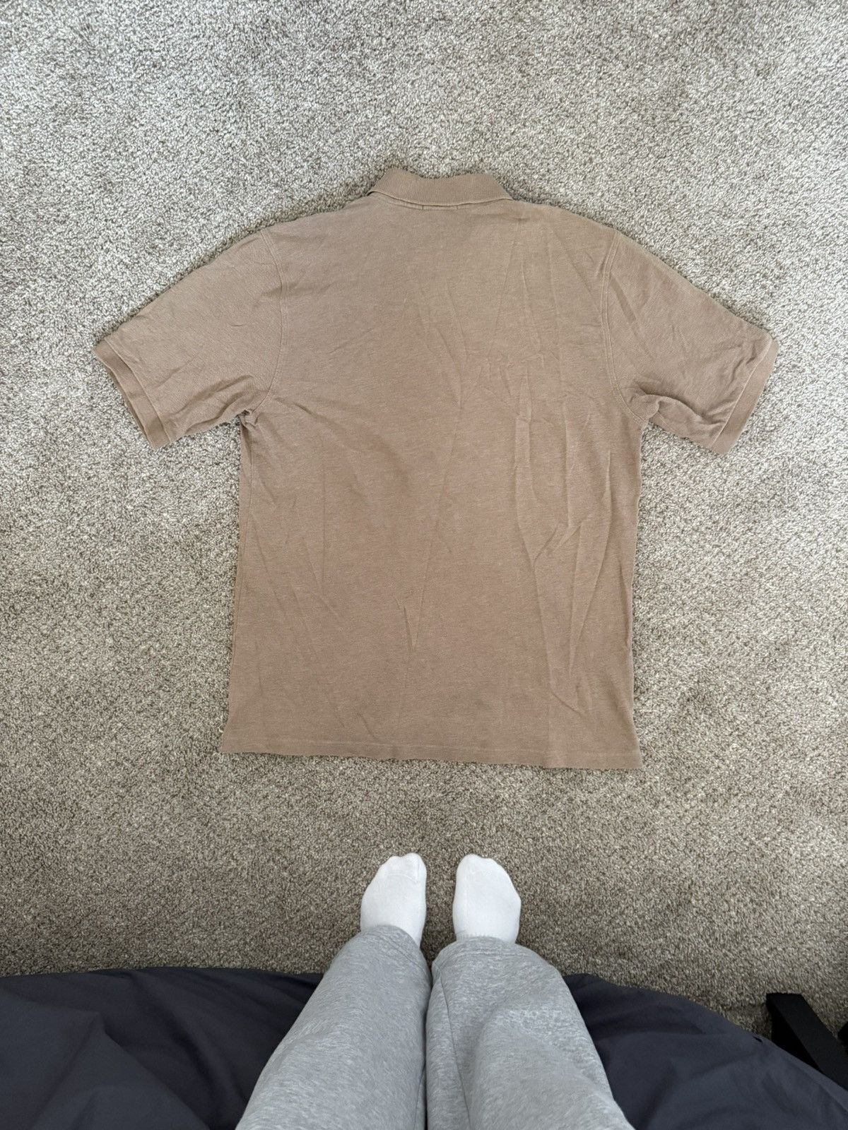 Burberry Burberry tan/beige polo shirt Size US L / EU 52-54 / 3 - 7 Thumbnail