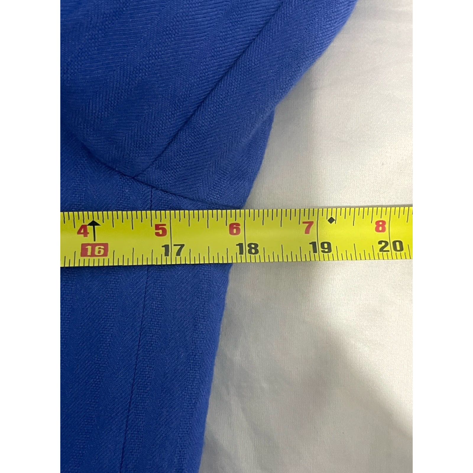 J.Crew J.CREW Women’s Schoolboy Blazer Jacket Tall 8 Blue Rayon Solid Button Collar Slim Coat/Business Size M / US 6-8 / IT 42-44 - 2 Thumbnail