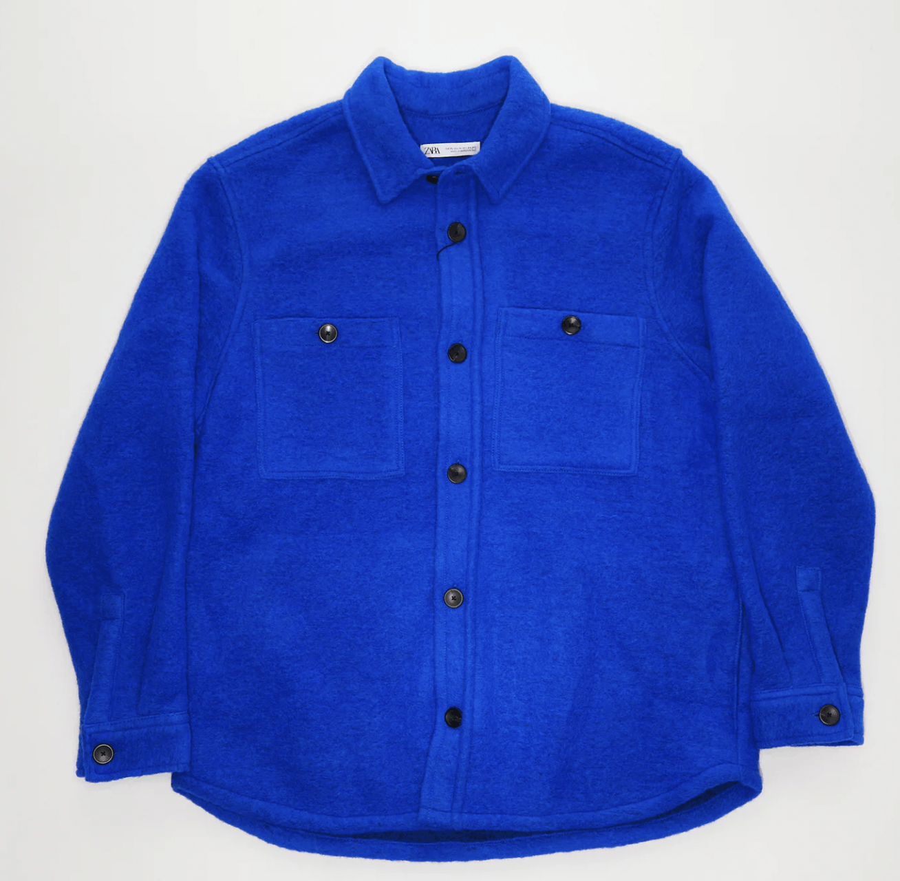 Zara ZARA BLUE FLANNEL Size US XL / EU 56 / 4 - 1 Thumbnail