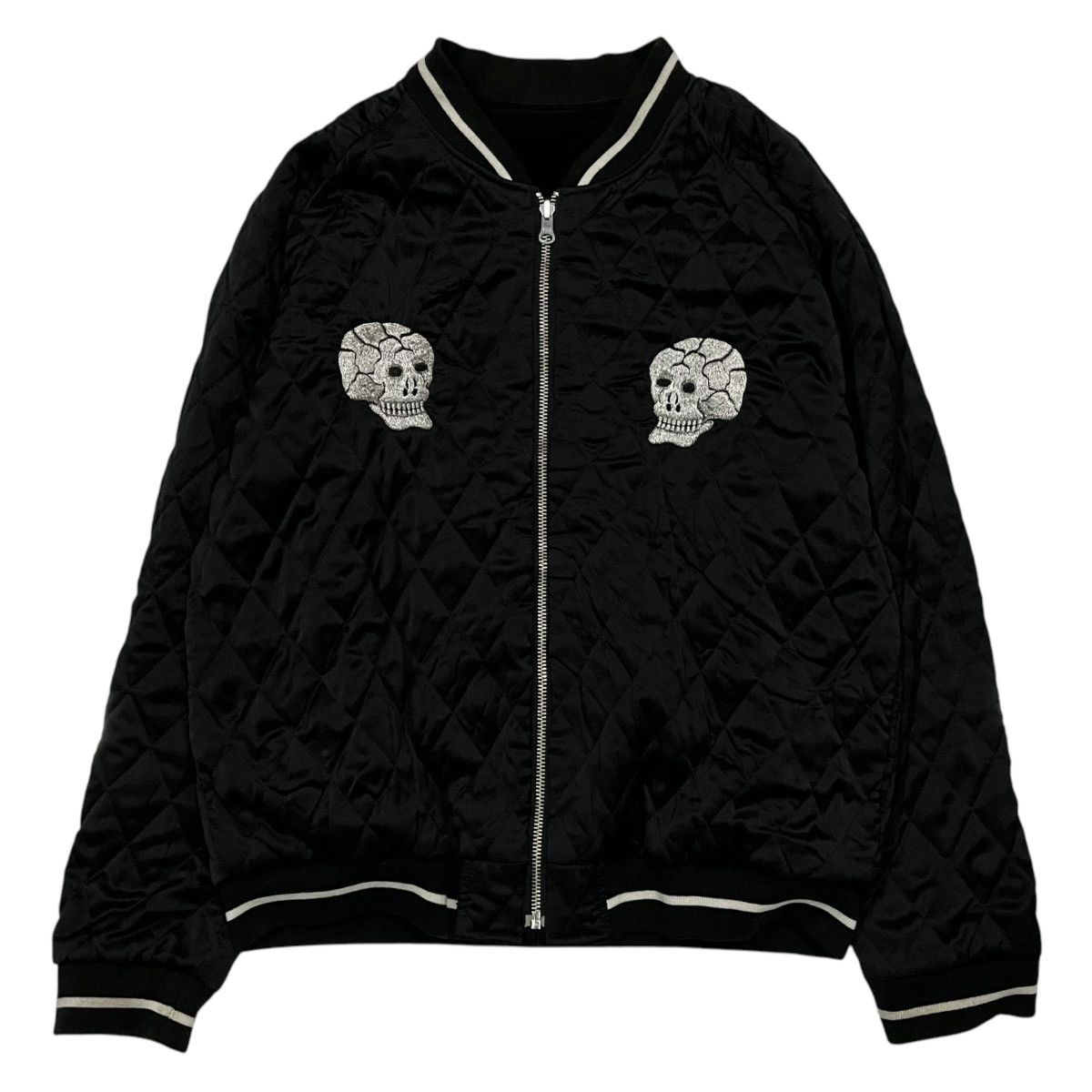 John's by Johnny Skeleton Reversible Souvenir Jacket