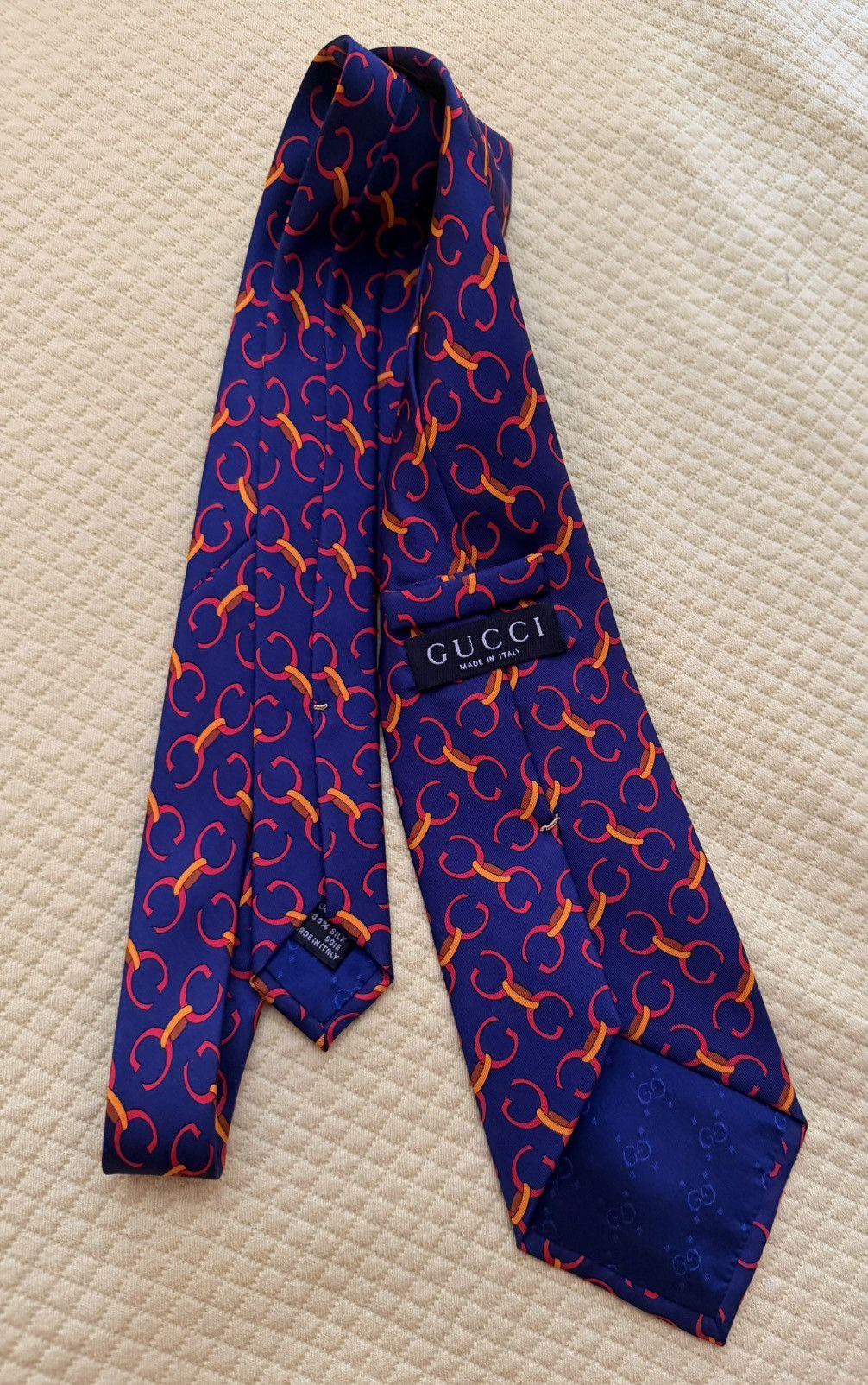 Gucci Gucci Vintage 90s Silk Tie Made in Italy Archive Size ONE SIZE - 1 Thumbnail