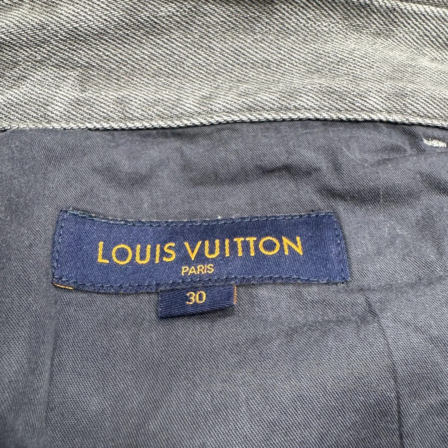 Louis Vuitton Louis Vuitton 3D pocketed denim jeans| Size US 30 / EU 46 - 4 Thumbnail