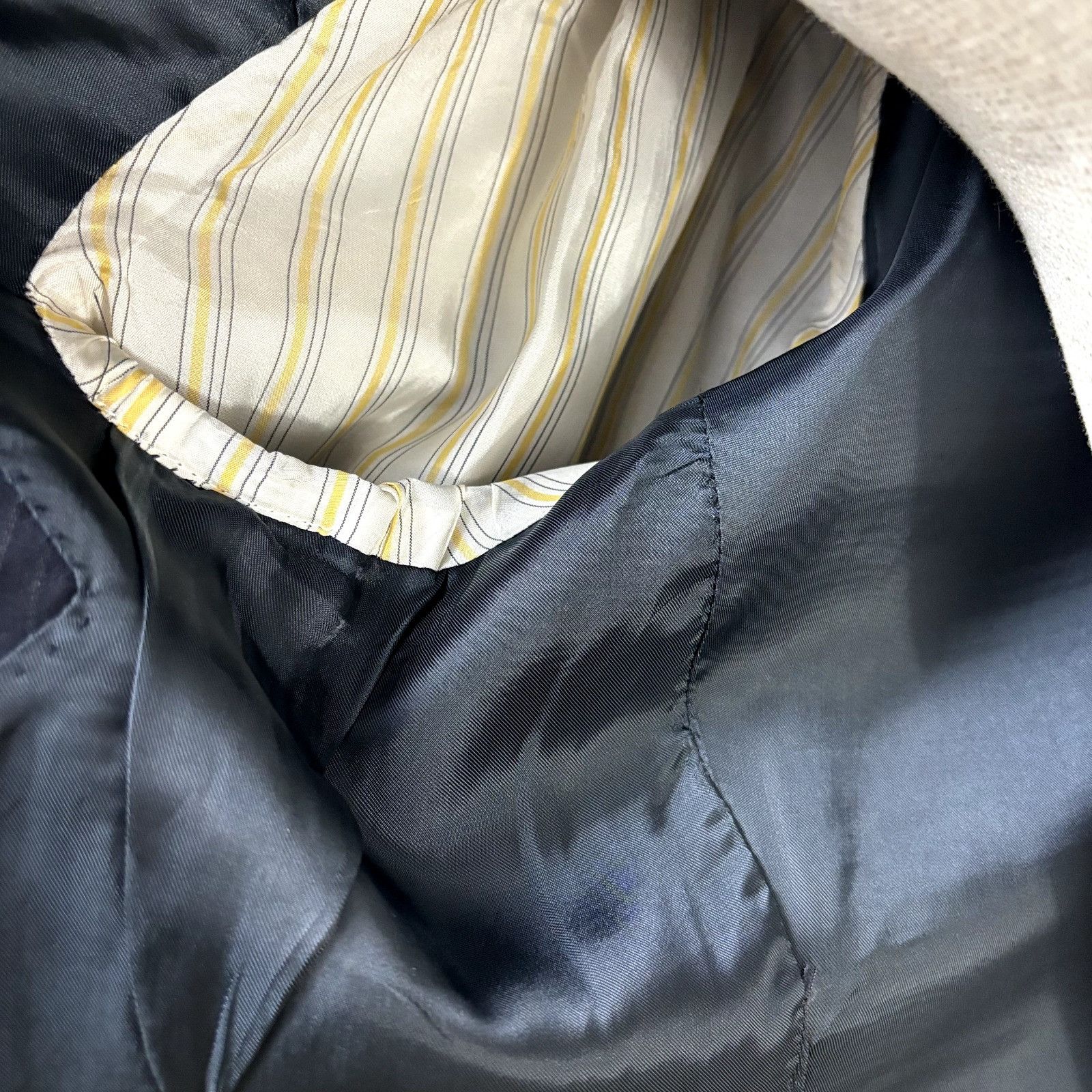Other Pavone Sport Coat Lessona Superclass 120s Striped Blazer Sz Size 42S - 7 Thumbnail