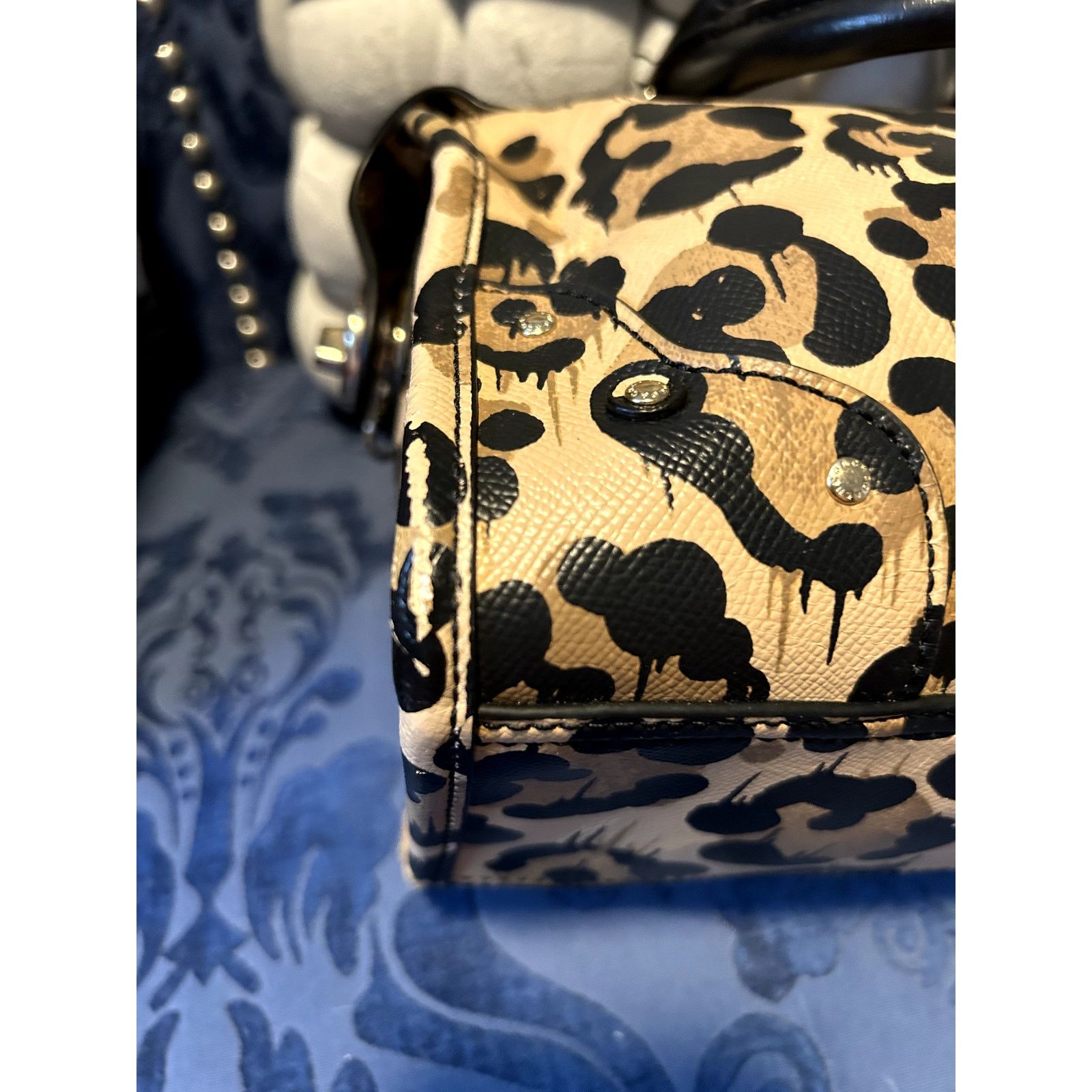 Coach Coach Leopard Print Bowling Bag Size ONE SIZE - 6 Thumbnail