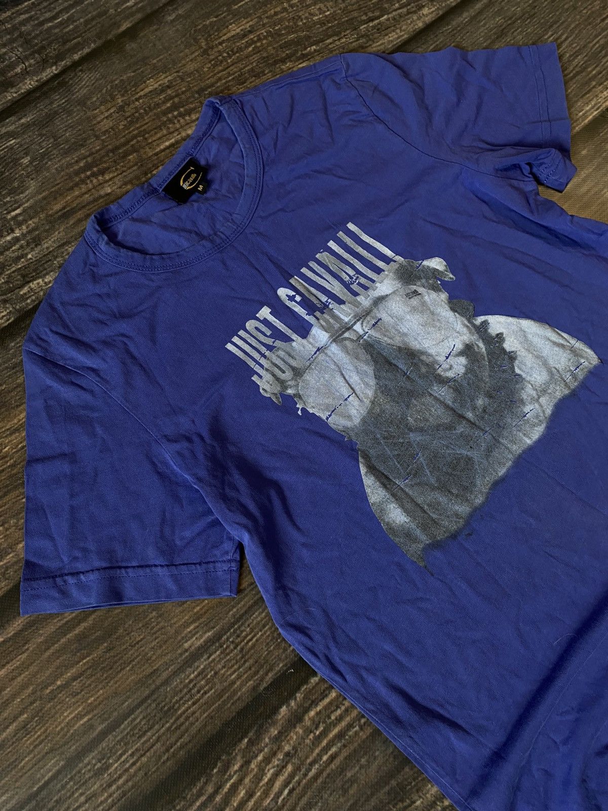 Just Cavalli Just Cavalli purple exclusive t-shirt Size M / US 6-8 / IT 42-44 - 2 Thumbnail