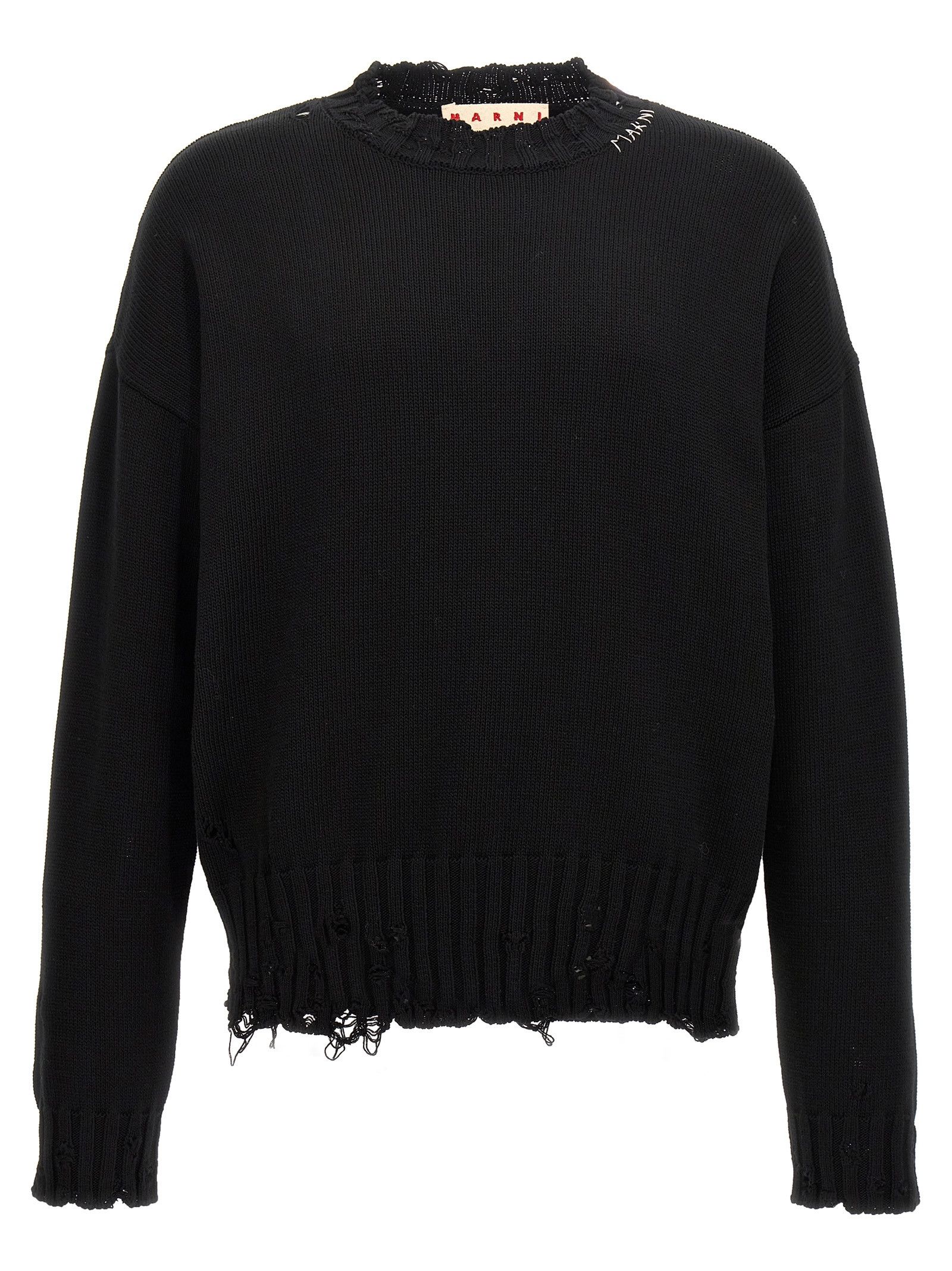 Marni Destroyed effect sweater Size US XXL / EU 58 / 5 - 1 Thumbnail