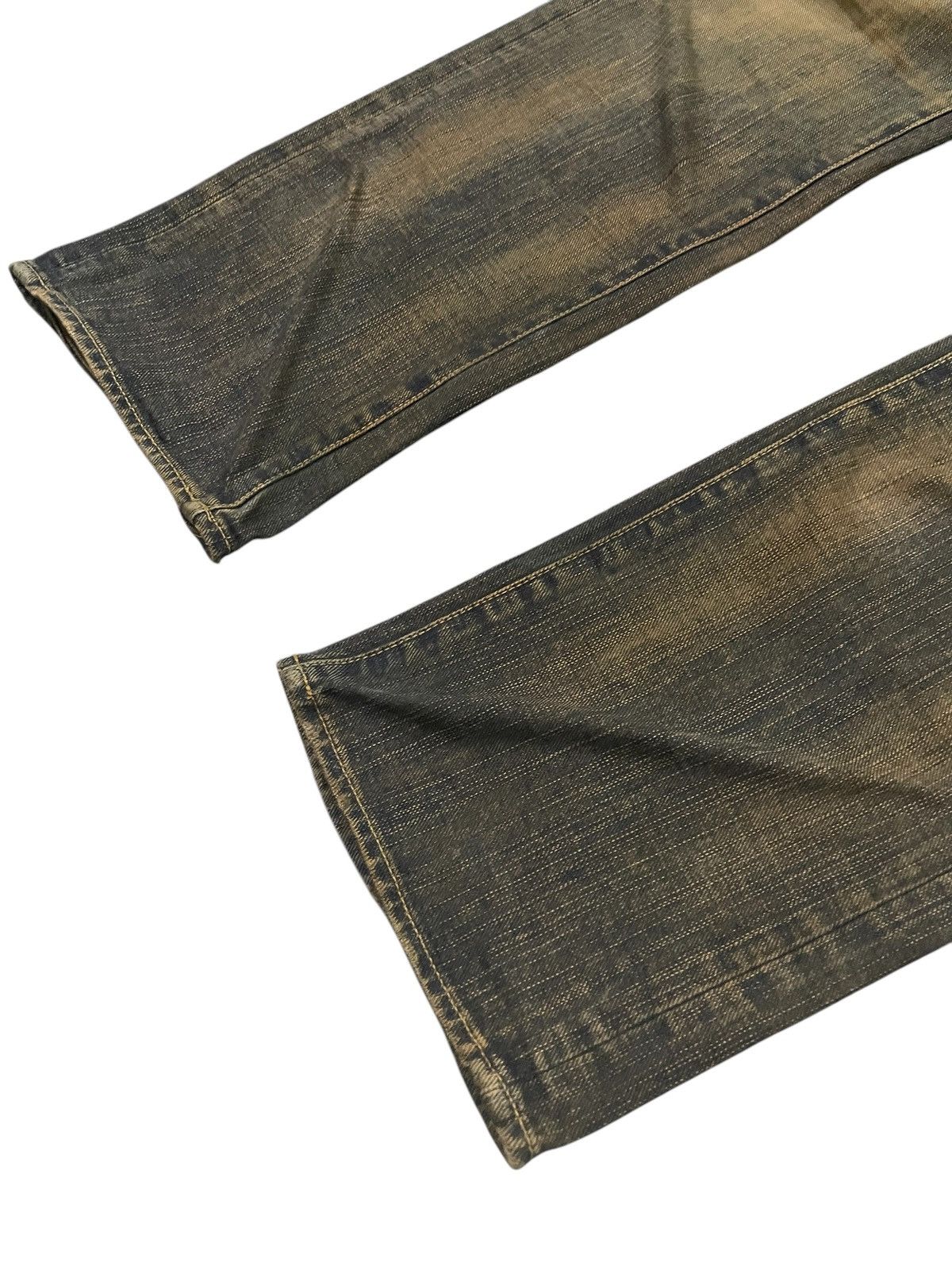 Hysteric Glamour × If Six Was Nine × Le Grande Bleu (L.G.B.) GLHEART Japan Studded Mud Wash Loose Jeans Size US 30 / EU 46 - 5 Thumbnail