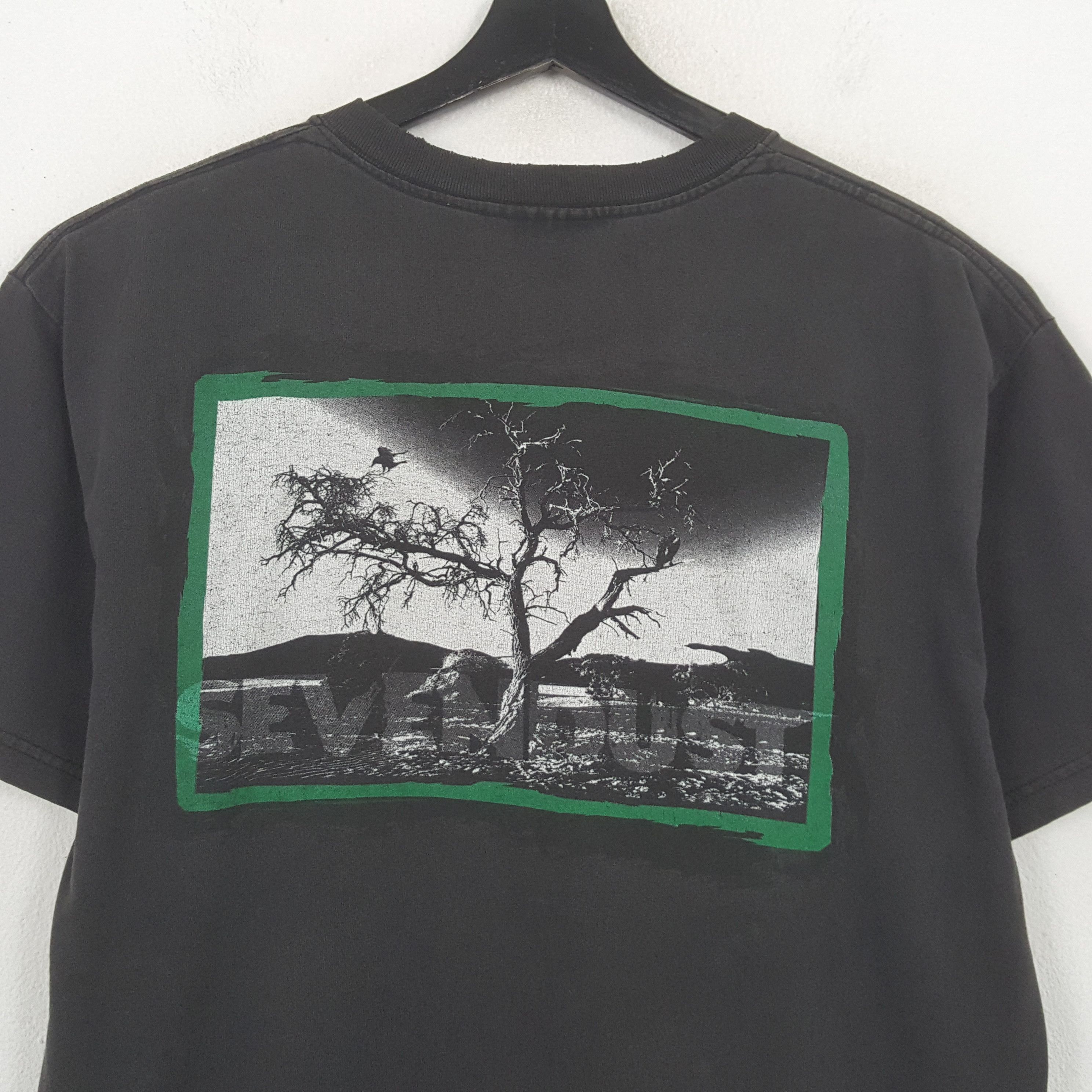 Band Tees Seven Dust Rock Band Vintage Tshirt RR4 Size US L / EU 52-54 / 3 - 4 Thumbnail