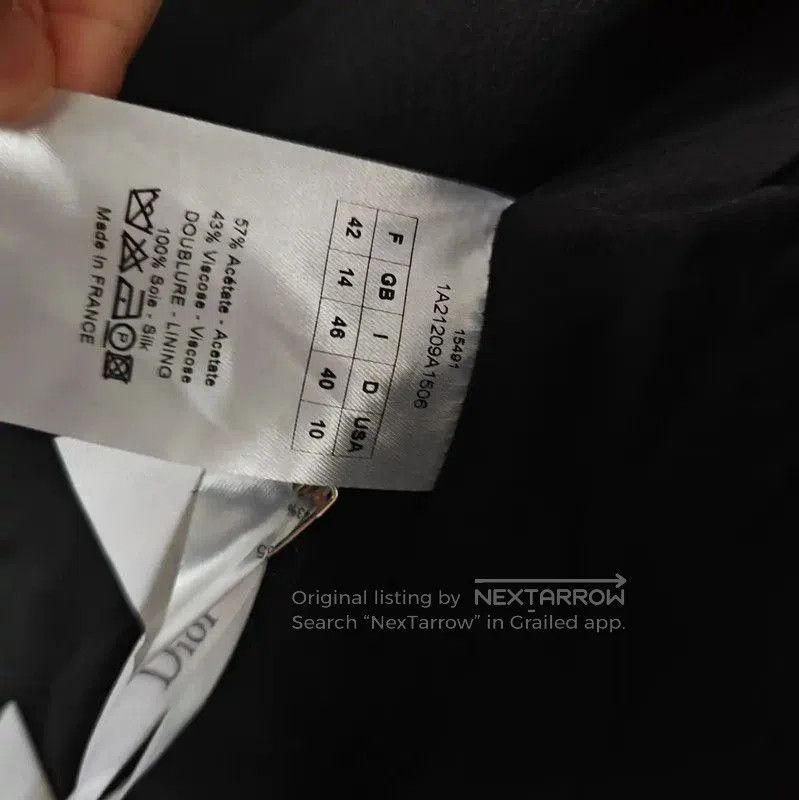 Dior Dior Black Silk Short Coat for Women . Size M / US 6-8 / IT 42-44 - 7 Thumbnail
