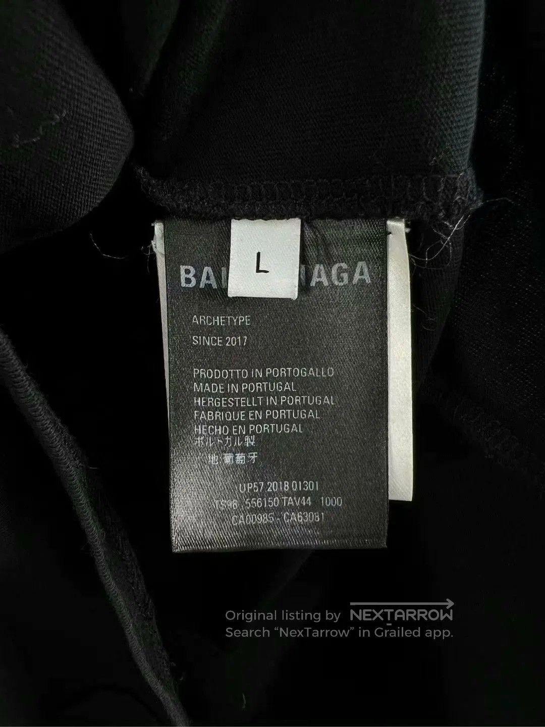 Balenciaga balenciaga black short sleeve t-shirt. Size US L / EU 52-54 / 3 - 5 Thumbnail