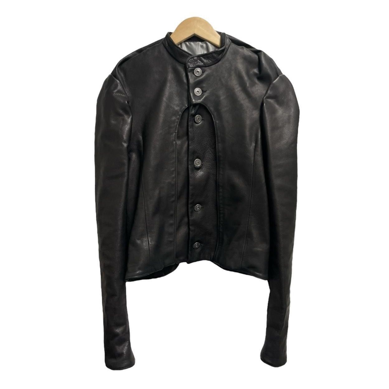 Designer Rexyeewang leather hunchback jacket Size US M / EU 48-50 / 2 - 1 Thumbnail
