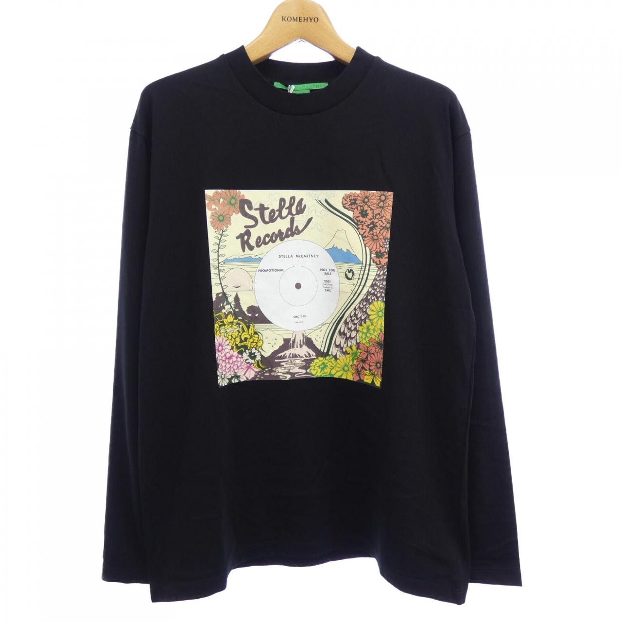 Stella McCartney Stella Mccartney Stella McCartney Record Long T-shirt Cotton T-Shirts DUTY FREE for USA Size ONE SIZE - 1 Thumbnail