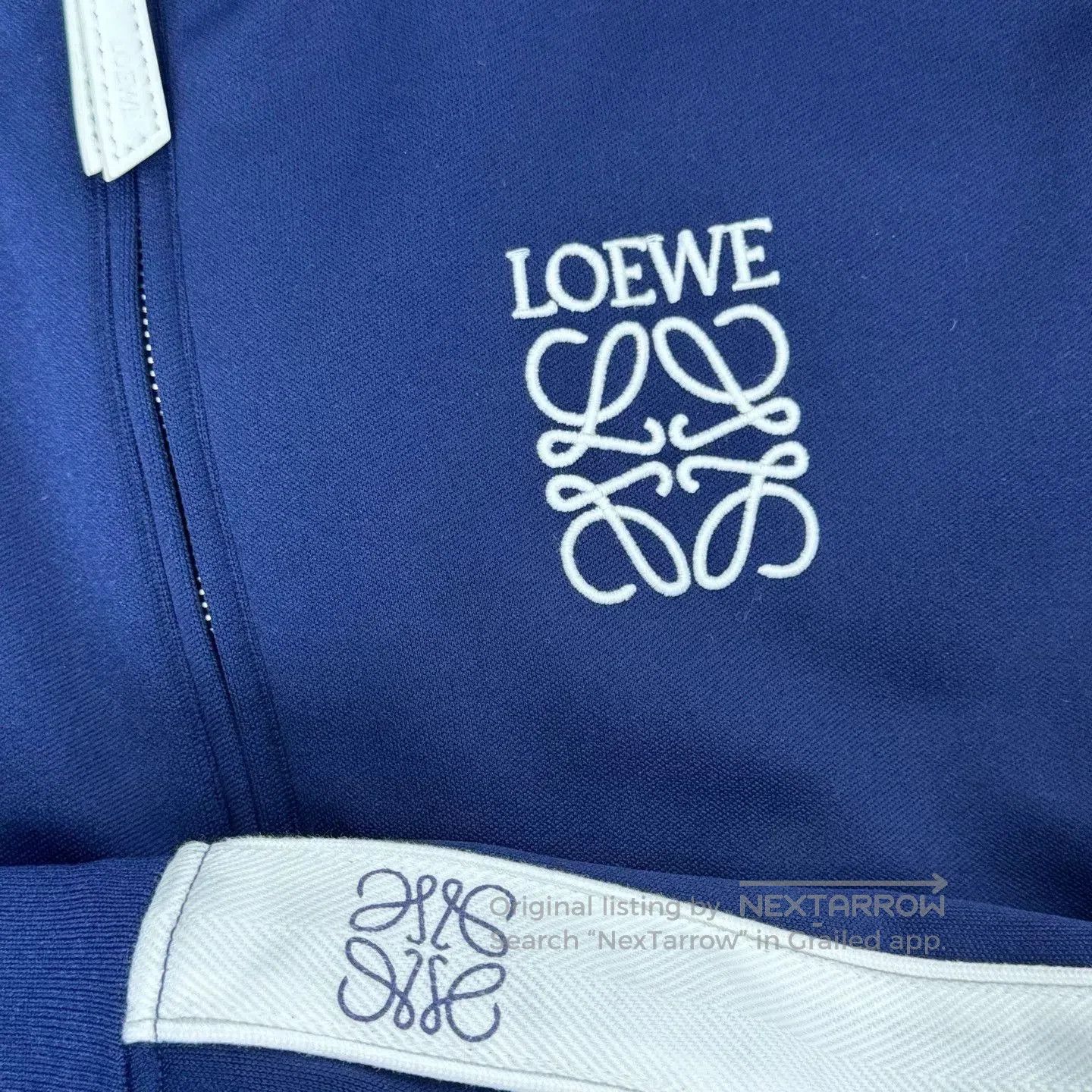 Loewe Loewe Embroidered Logo Blue White Jacket. Size US L / EU 52-54 / 3 - 5 Thumbnail