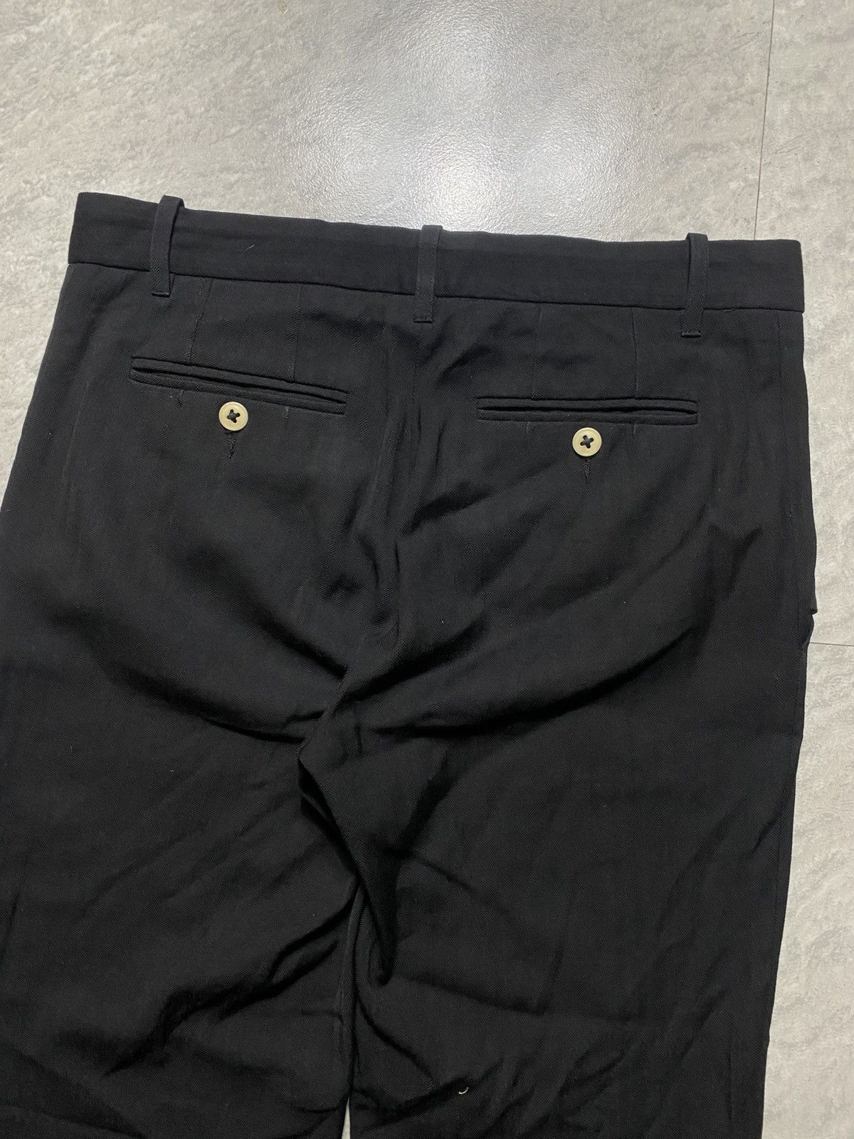 Ann Demeulemeester ARCHIVE ANN DEMEULEMEESTER - MULTI BUTTONS TROUSER Size 26" / US 2 / IT 38 - 13 Thumbnail