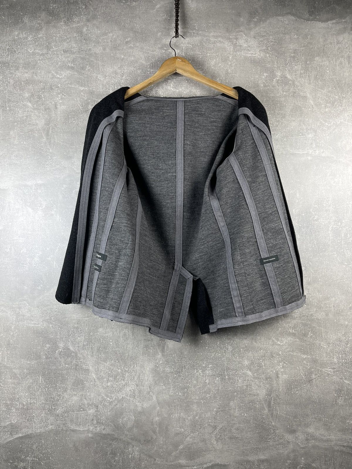 Z Zegna Z Zegna Techo Tailoring Avant Garde Deconstruction Blazer Size 48R - 11 Thumbnail