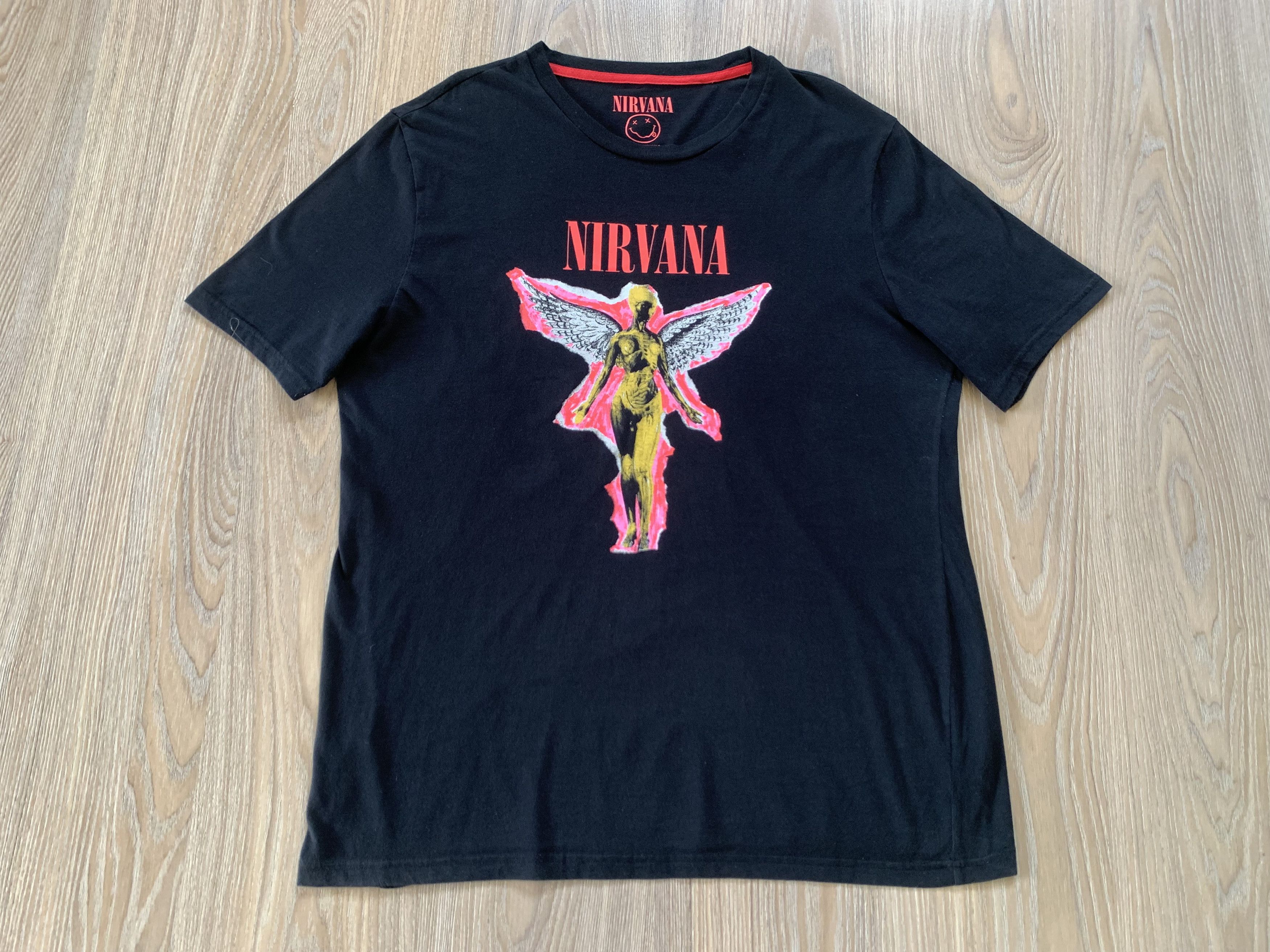 Other Mens Black Nirvana In Utero Printed T Shirt Size US XL / EU 56 / 4 - 2 Thumbnail