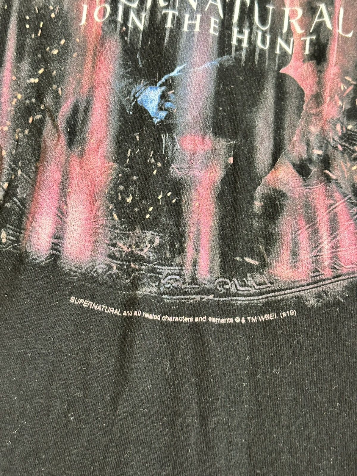 Vintage 🔥 Supernatural Join The Hunt TV Series BBC T Shirt Movie Size US L / EU 52-54 / 3 - 3 Thumbnail