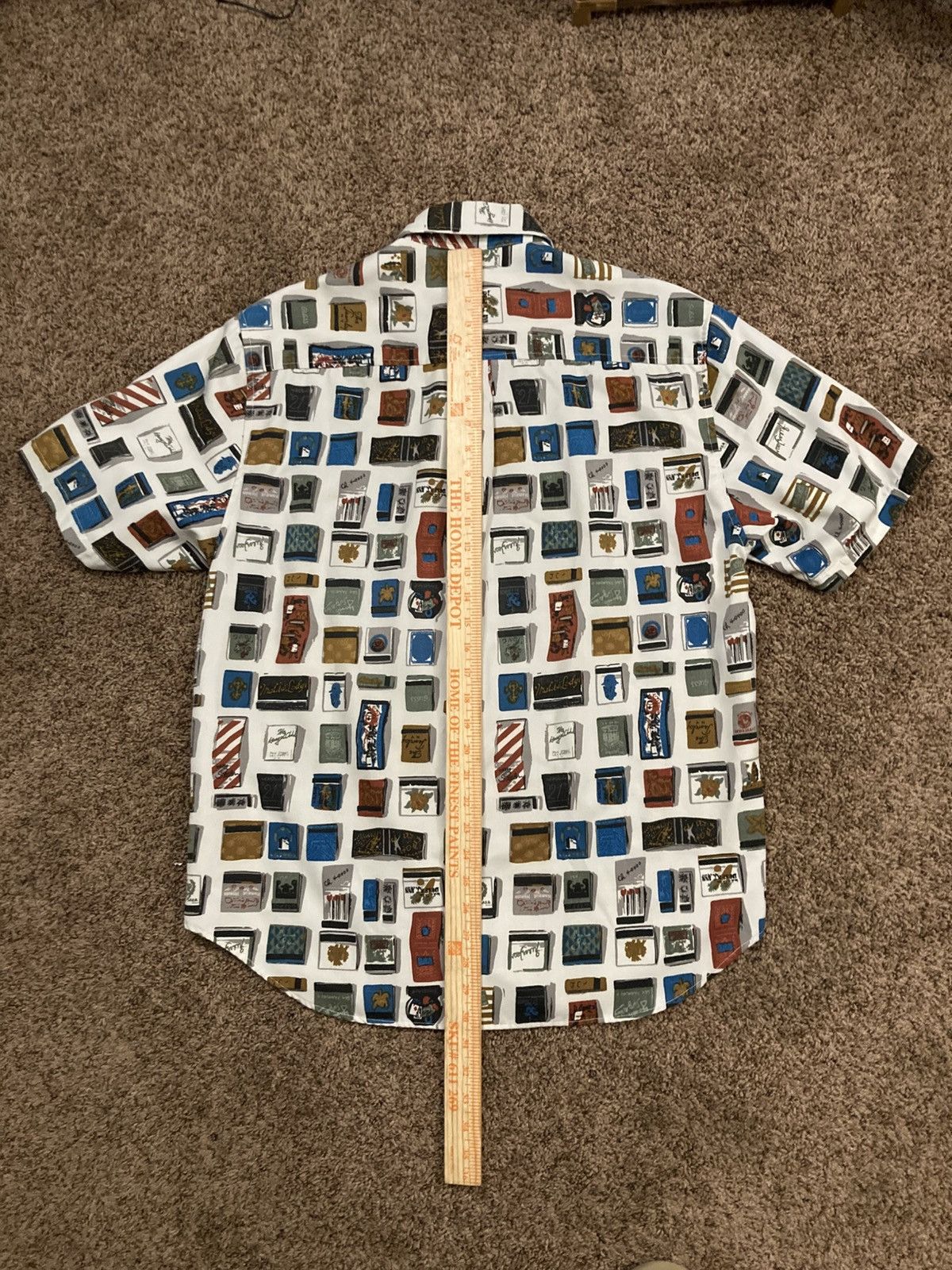 Designer × Guess × Vintage Vintage Guess by Georges Marciano Button Down Matchbox Shirt Size US S / EU 44-46 / 1 - 9 Thumbnail