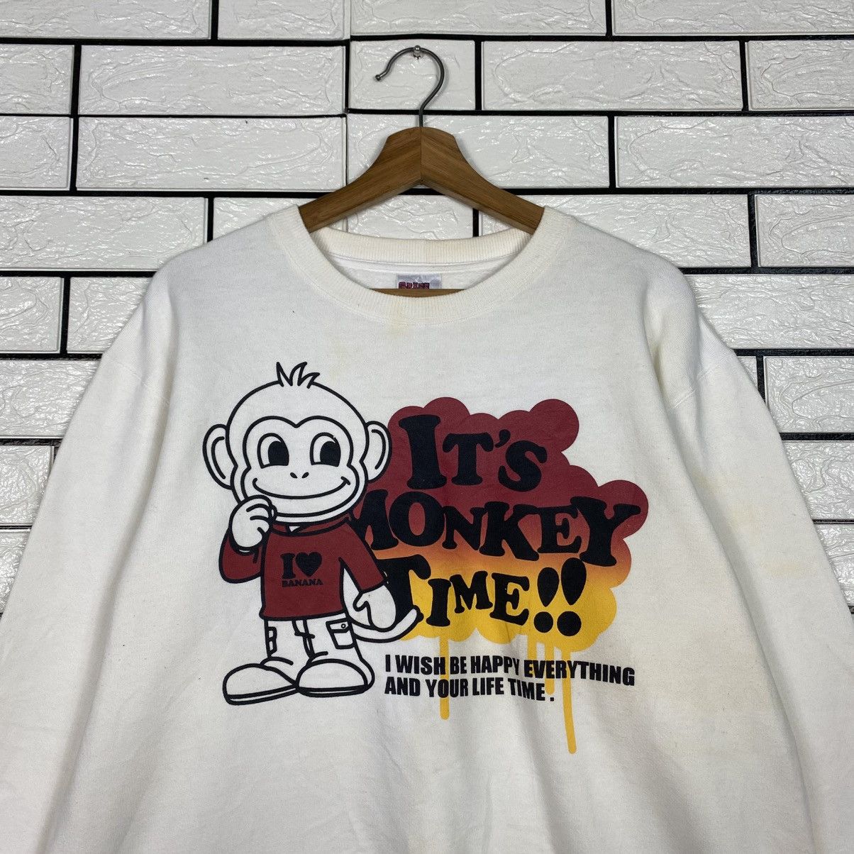 Japanese Brand Vintage Sweatshirt Grass Hither Sportswear Big Logo Size US L / EU 52-54 / 3 - 4 Thumbnail