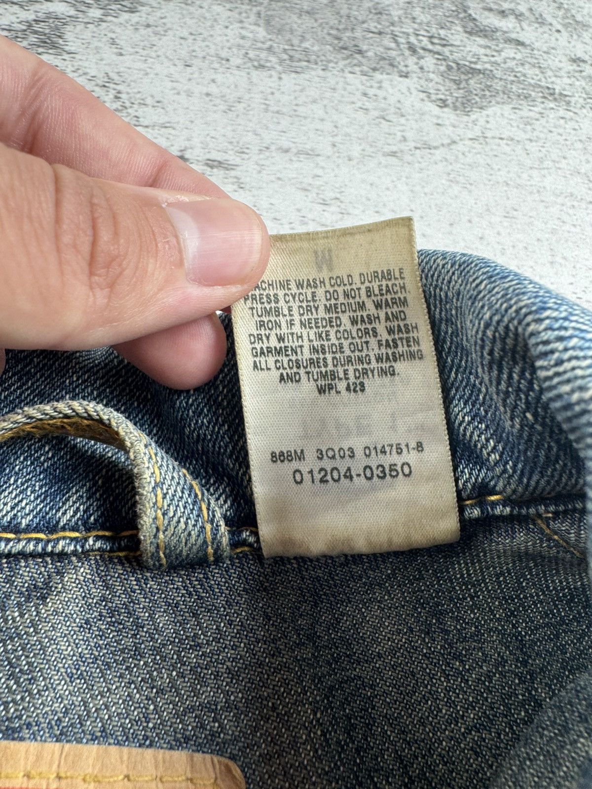 Levi's Levi’s 90S USA Type 1 Cotton Iconic Trucker Denim Jeans Button Jacket Size M Size M / US 6-8 / IT 42-44 - 12 Thumbnail